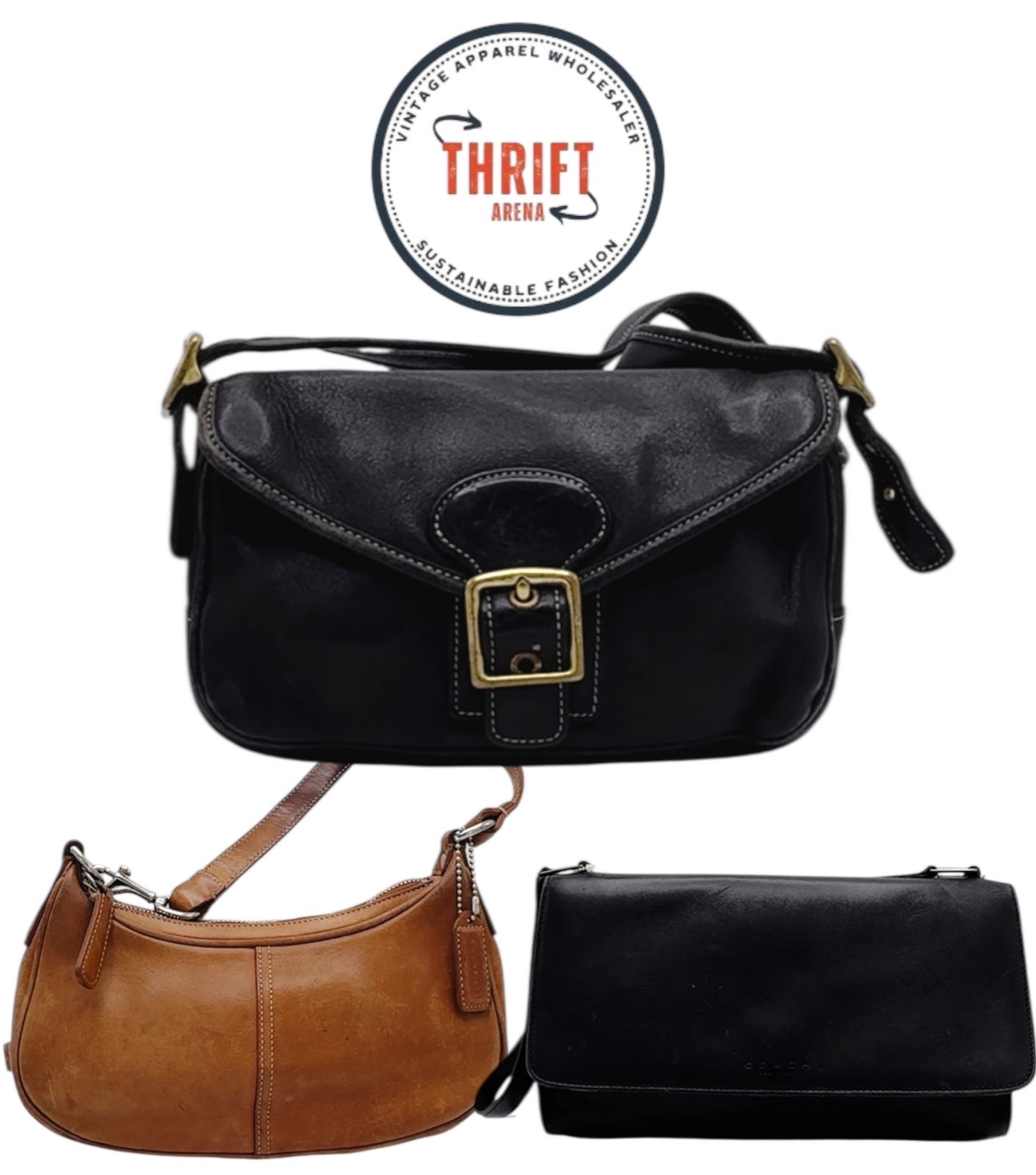 LX239 Coach Leather Premium Bags