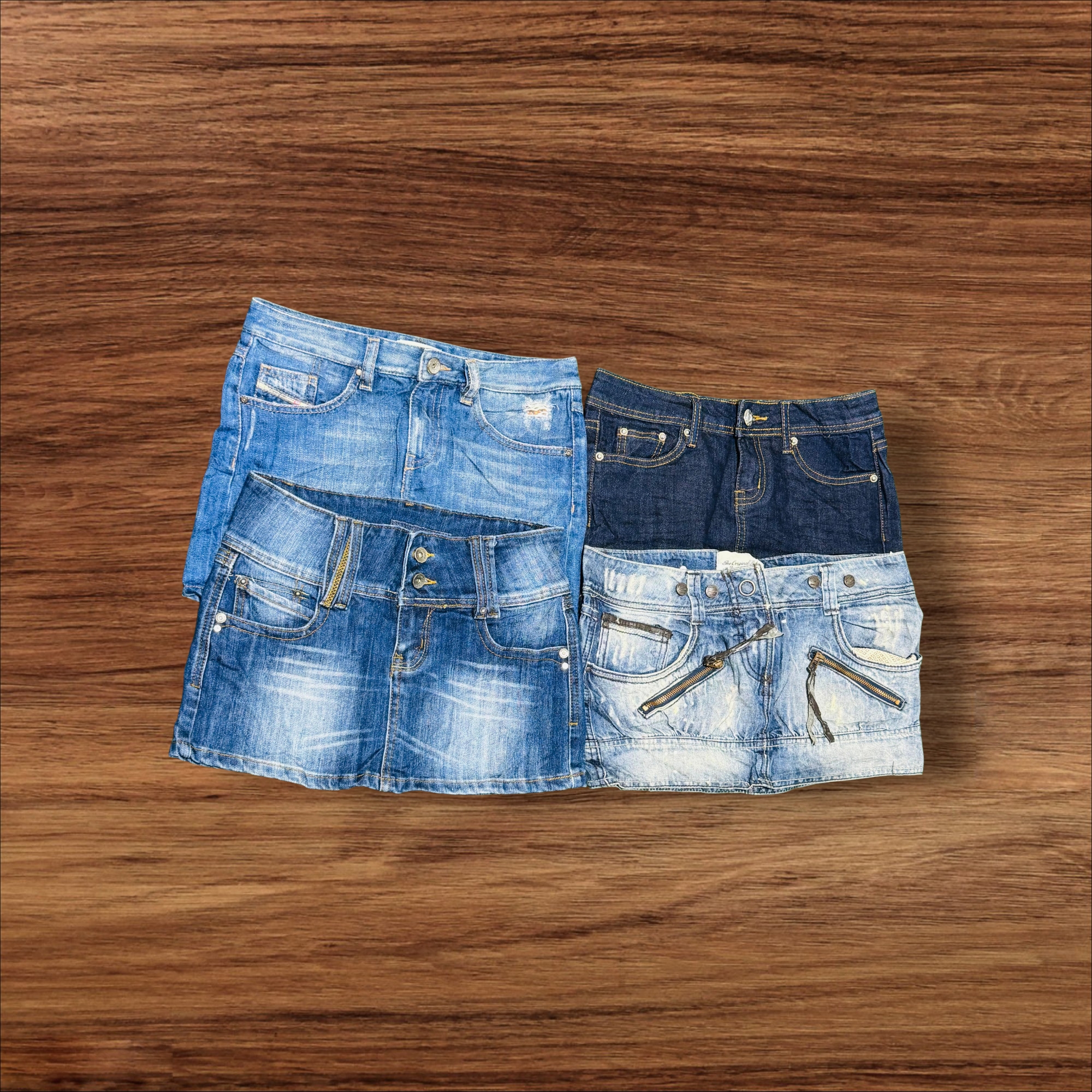 Jupes en jeans Mini Y2K