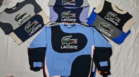 Rework Style sweatshirt Lacoste.