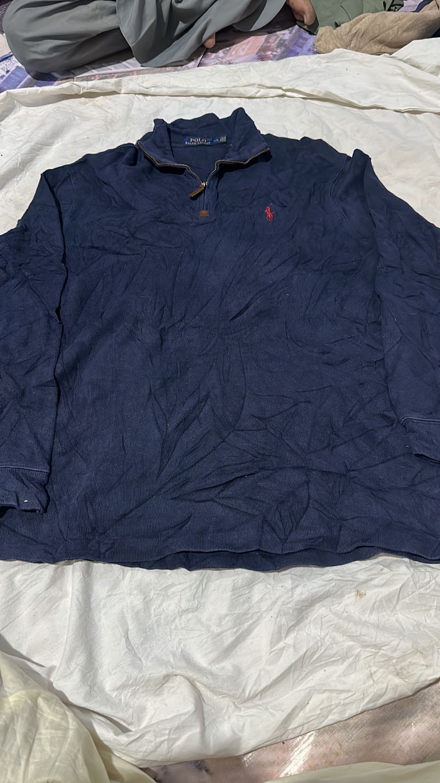 Men's polo 1/4 Zip