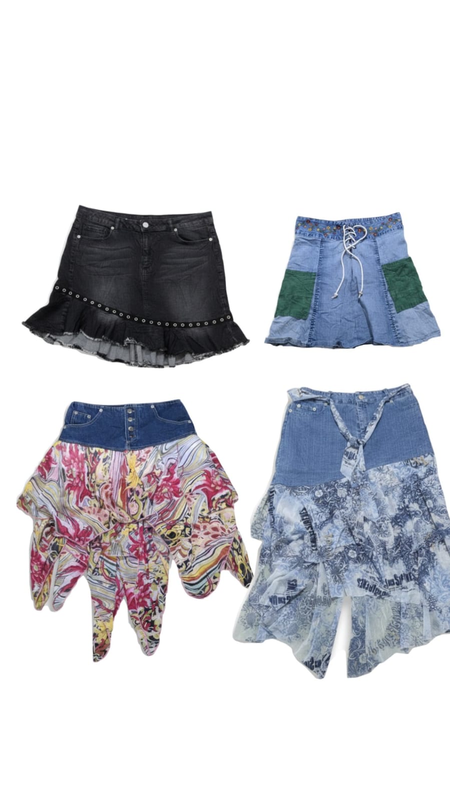 Jupe Mix Denim YV 108 10P