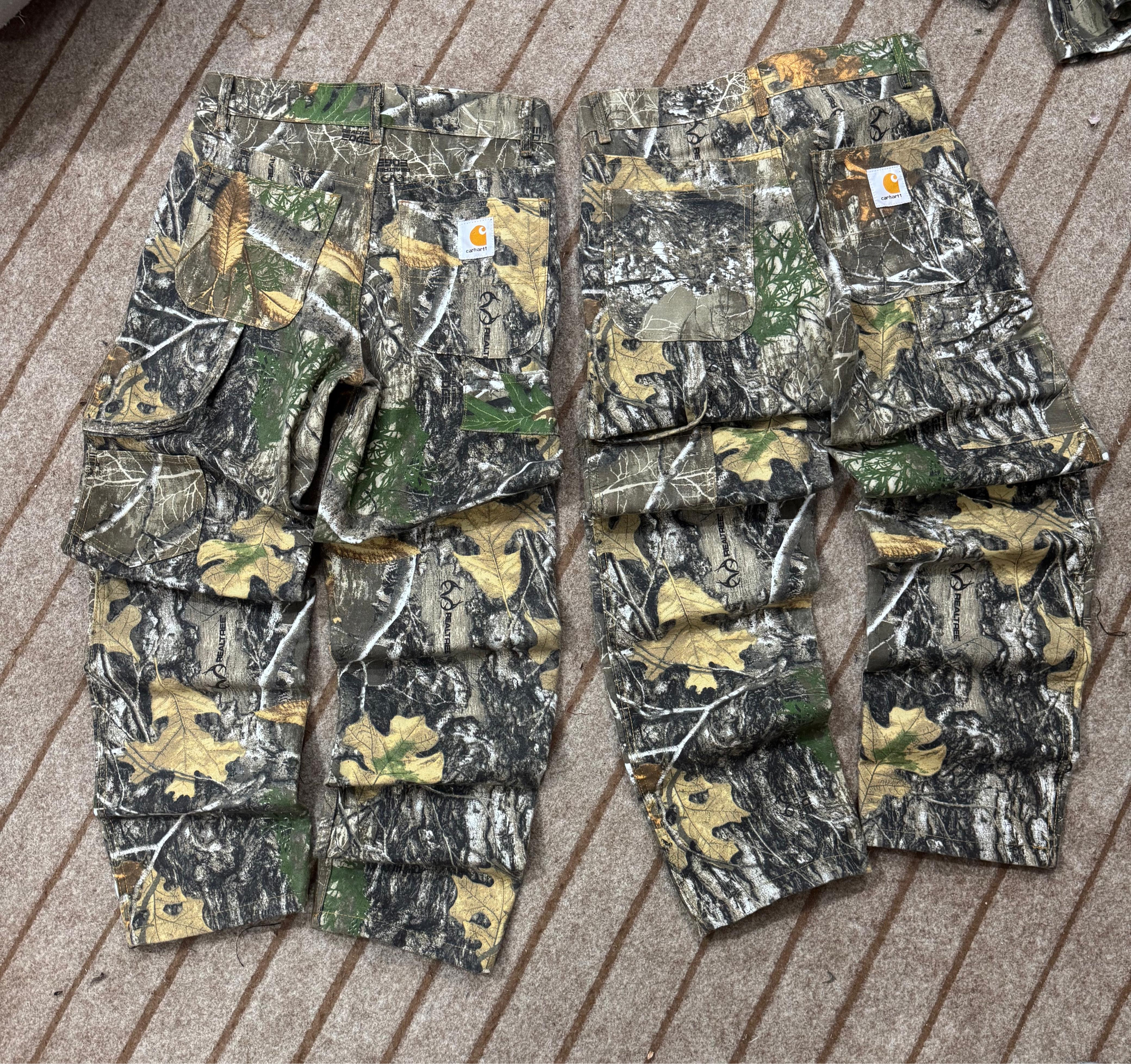 Carhartt Rework Style Camo Pants