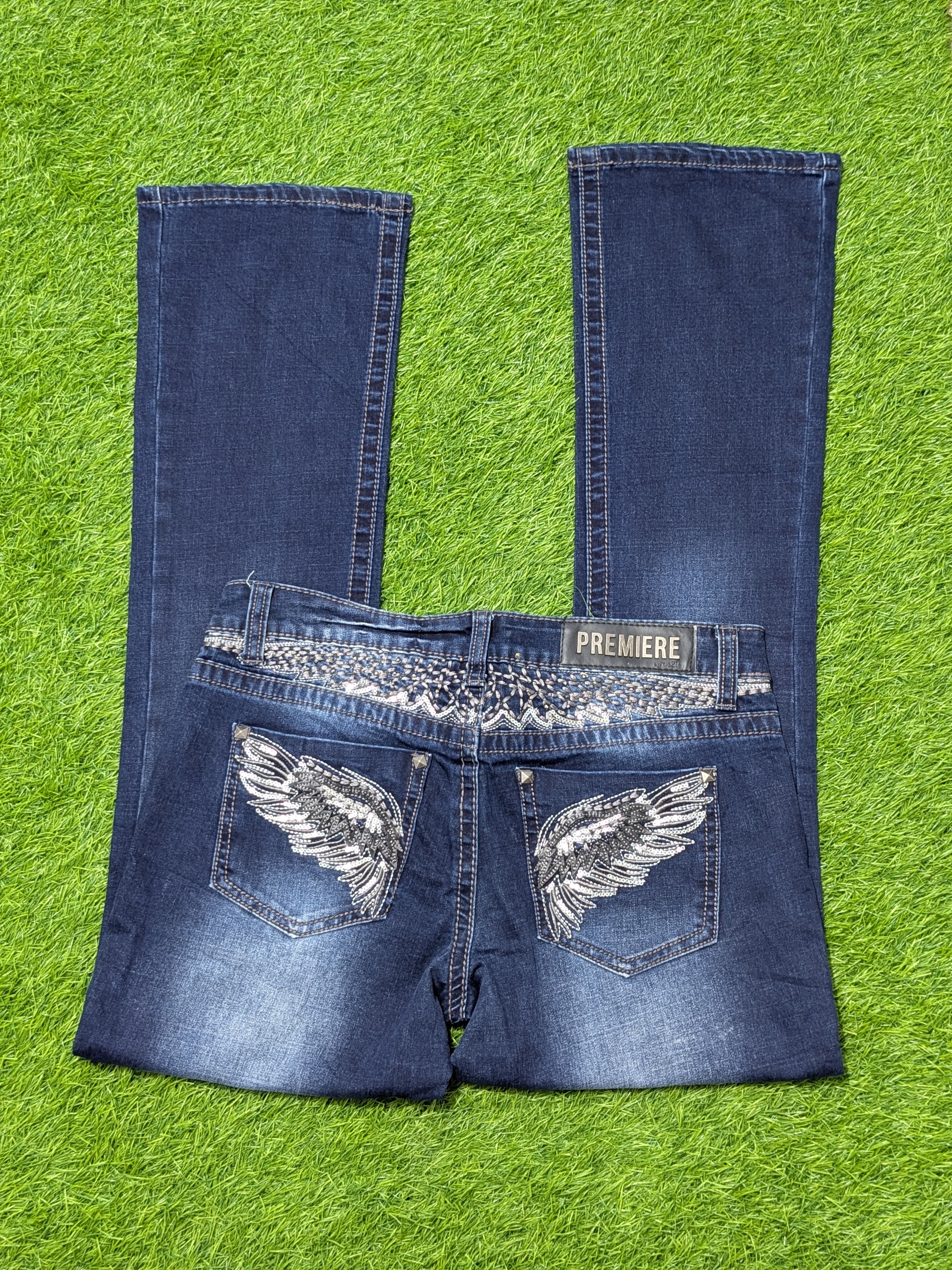 Yv115 Jeans brodés 10P