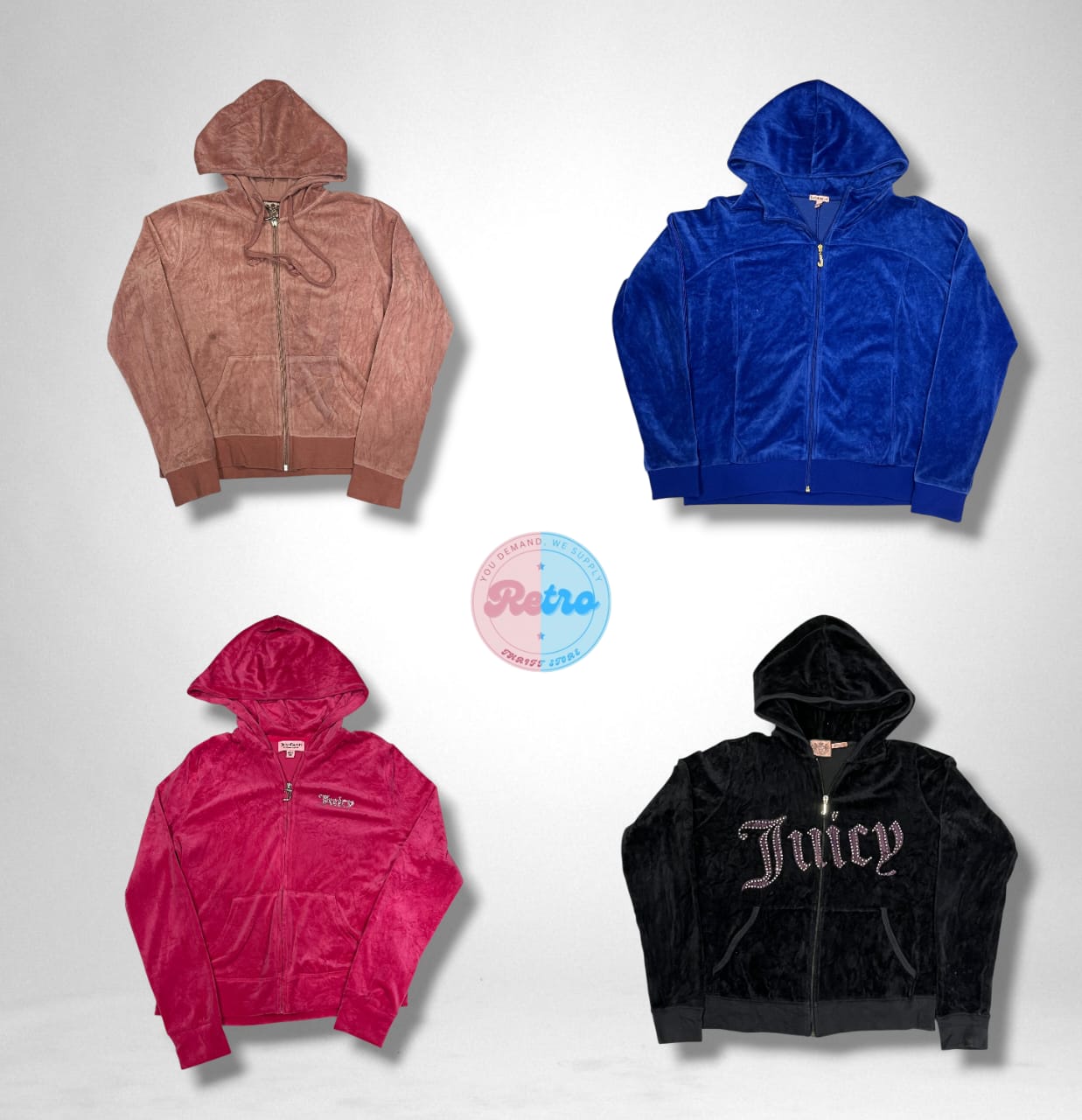 Juicy Couture Velour Hoodie (E)