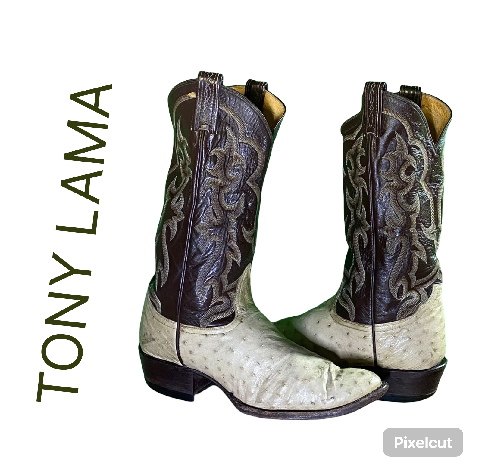 GV 217 ベストクオリティ ヴィンテージ ブランド カウボーイ ブーツ