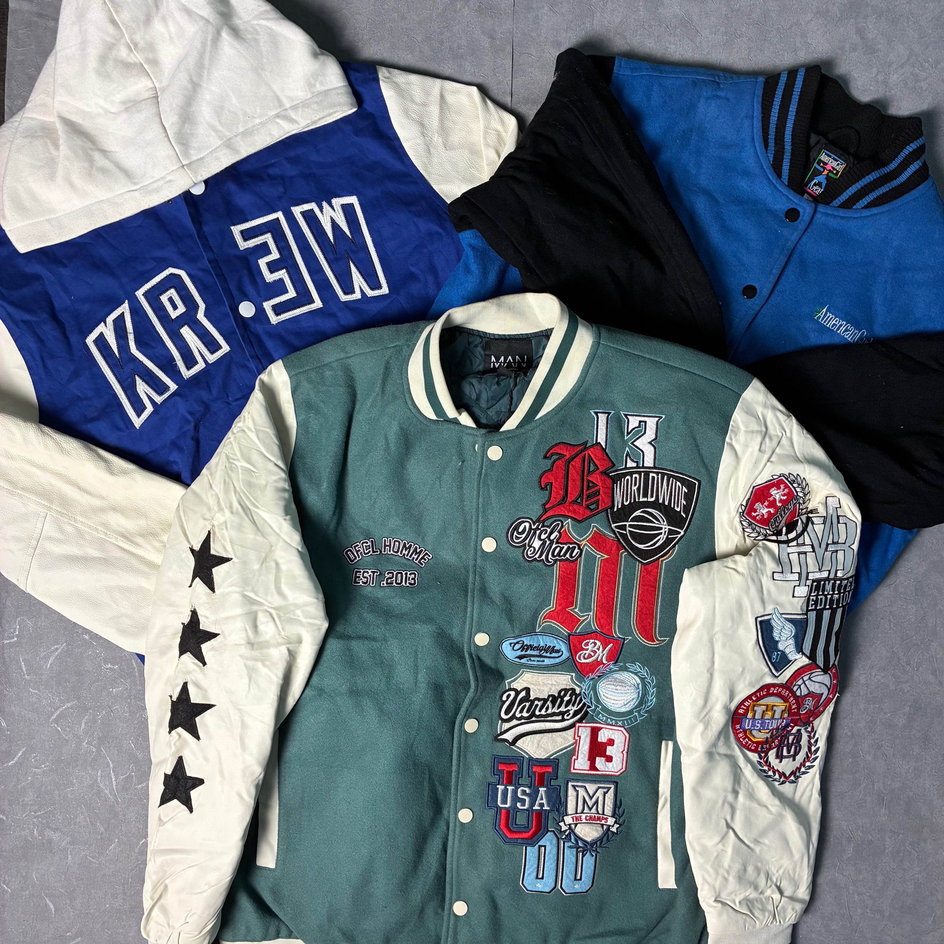 Baseball wool jacket (ZRS:12.1)
