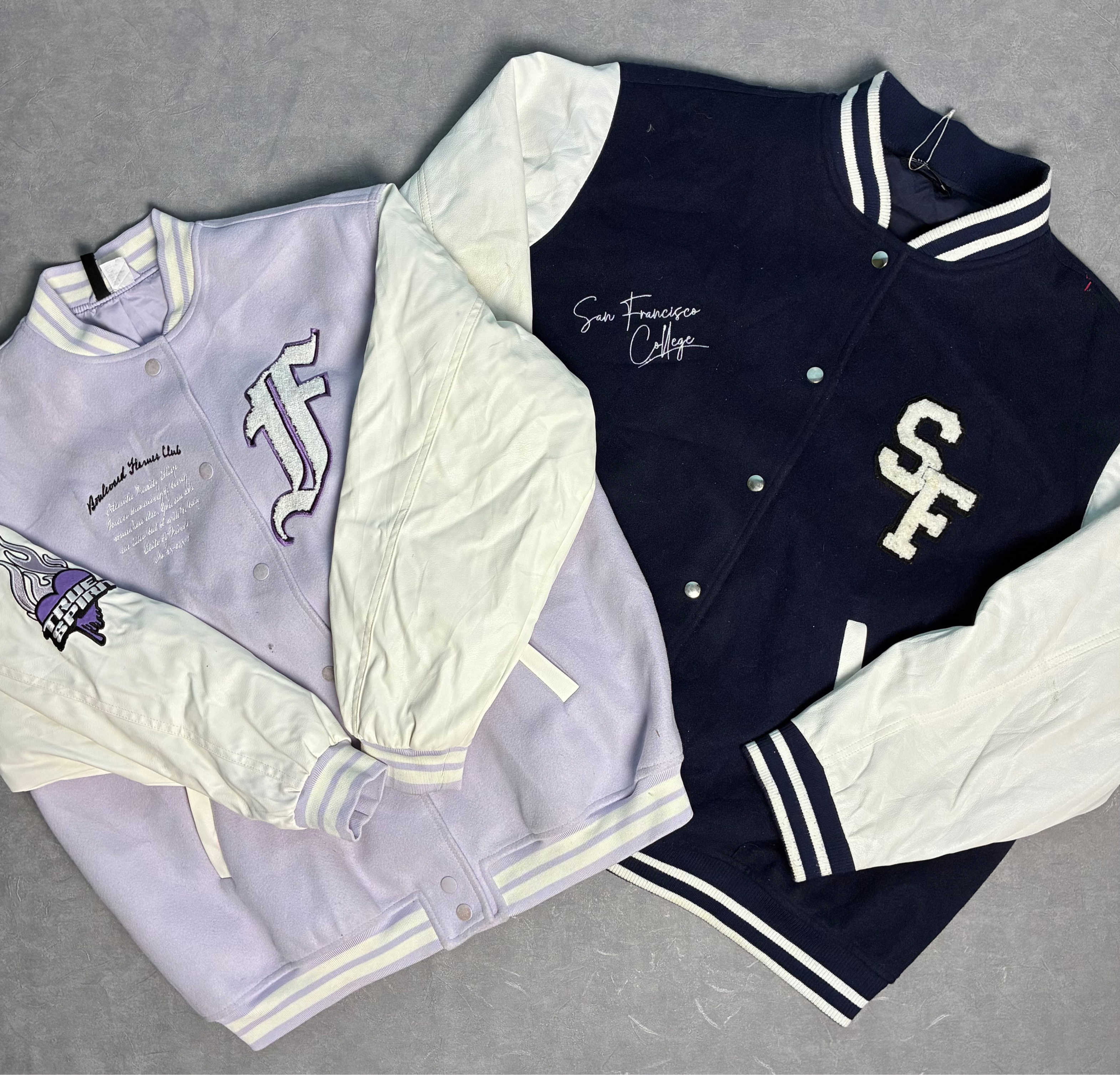 Baseball wool jacket (ZRS:14)