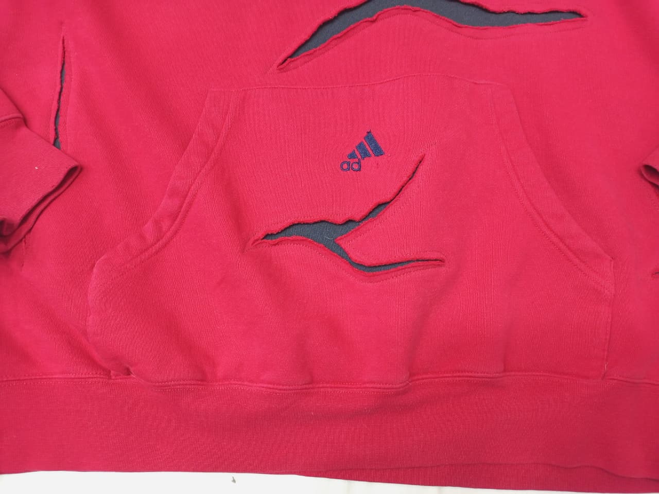 CR963 UPCYCLED Patchwork Hoodie