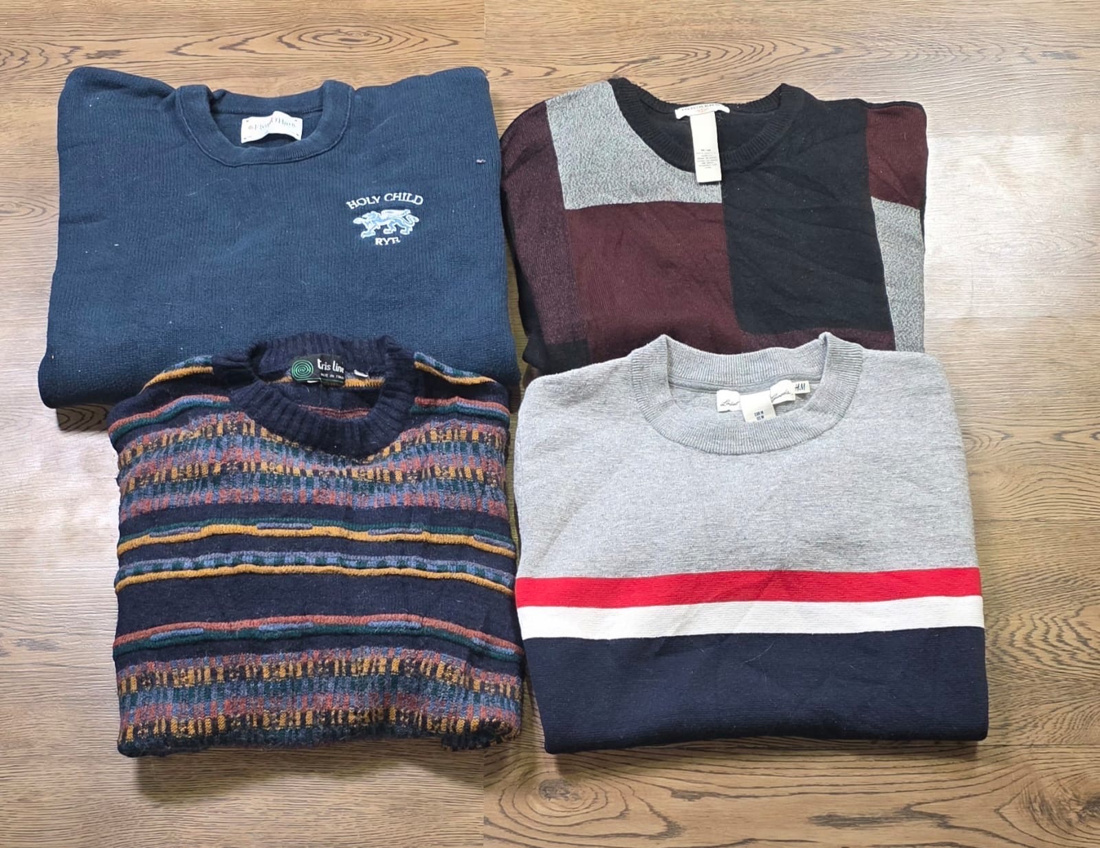 Crewneck knitwear’s