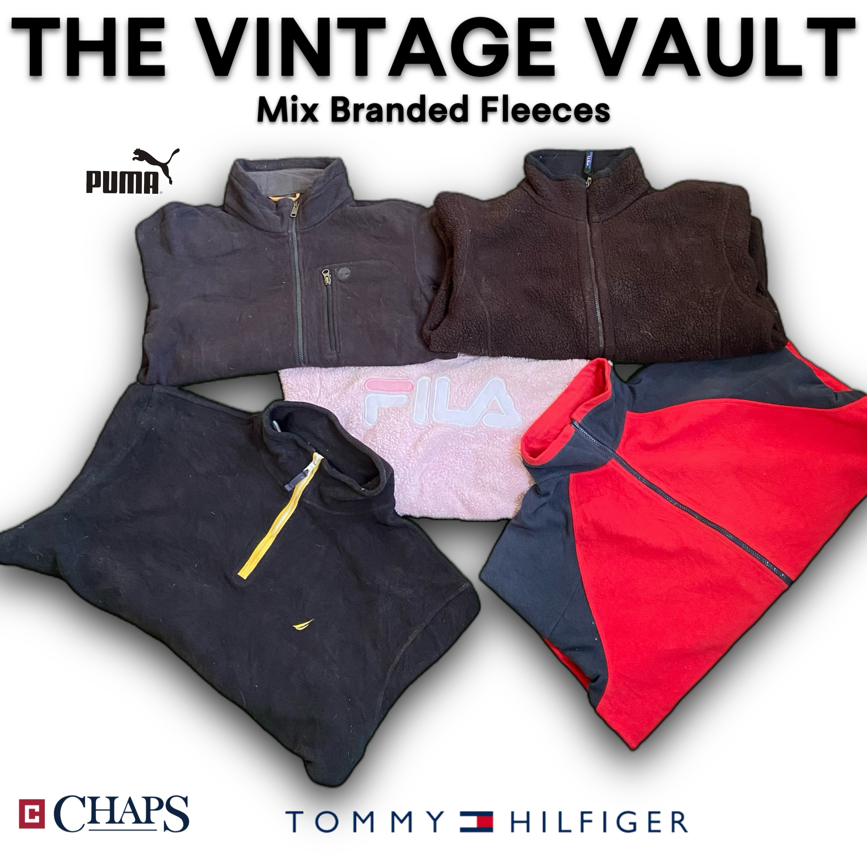 Fleeces de marques mélangées