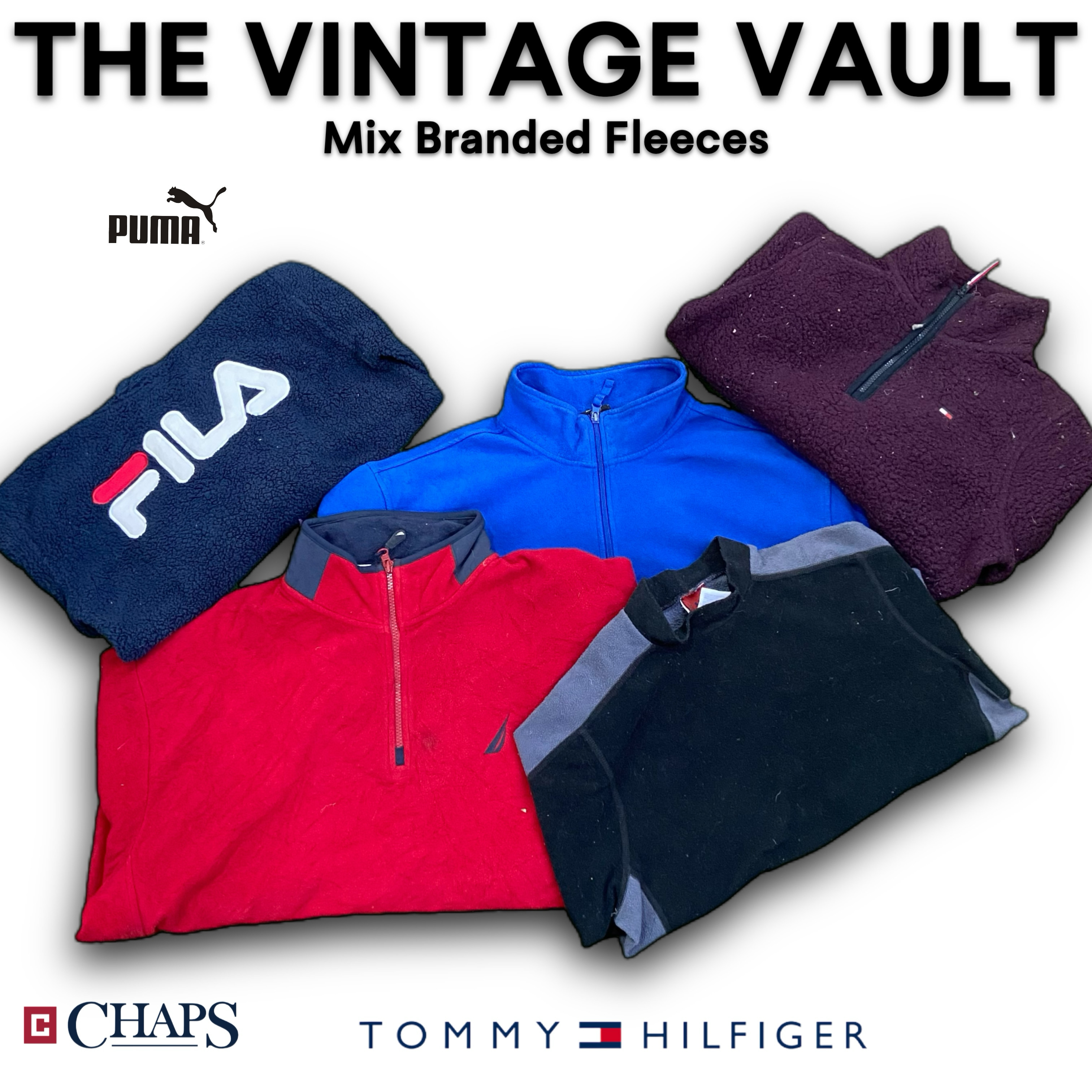 Mélange de polaires de marques