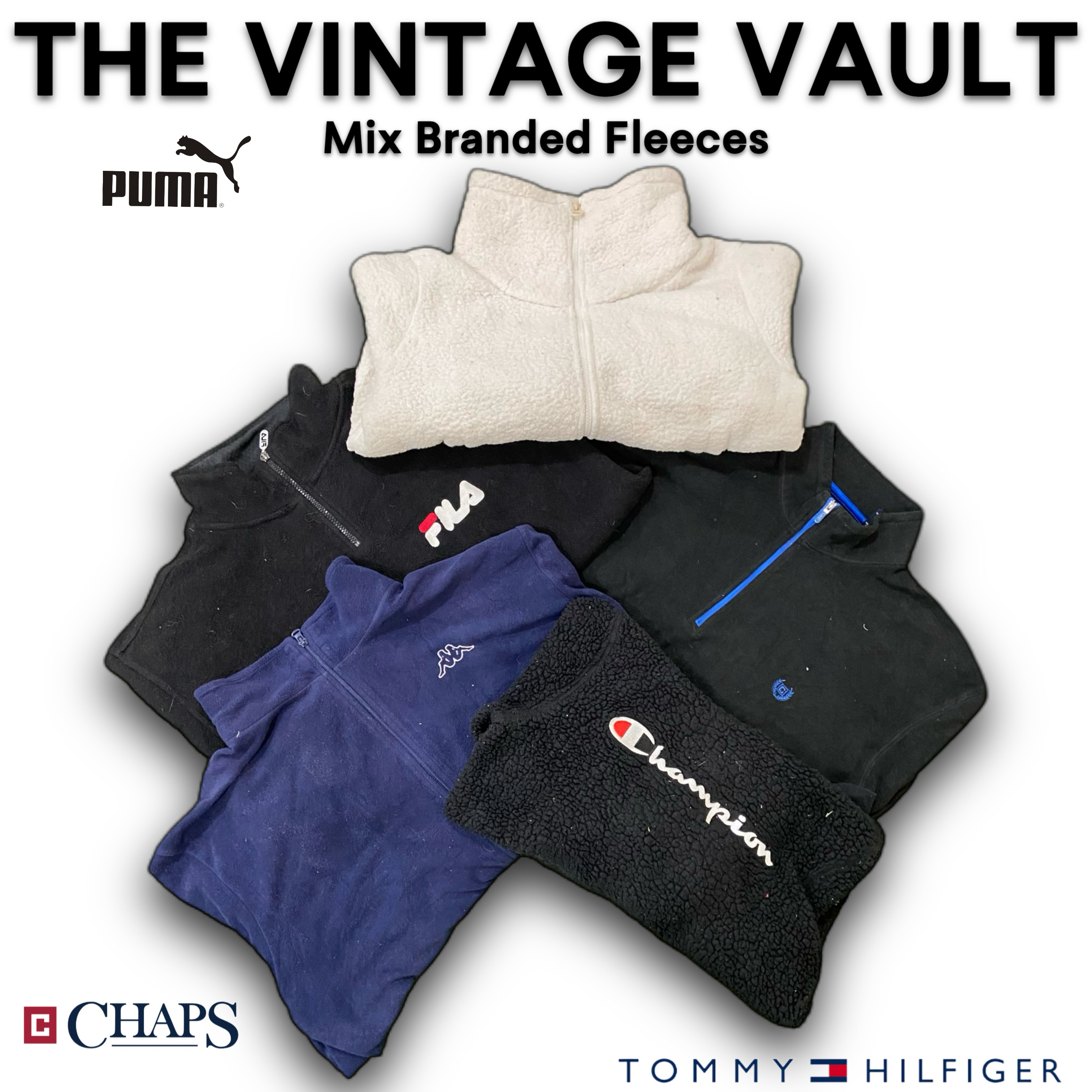 Fleeces de marque mixte