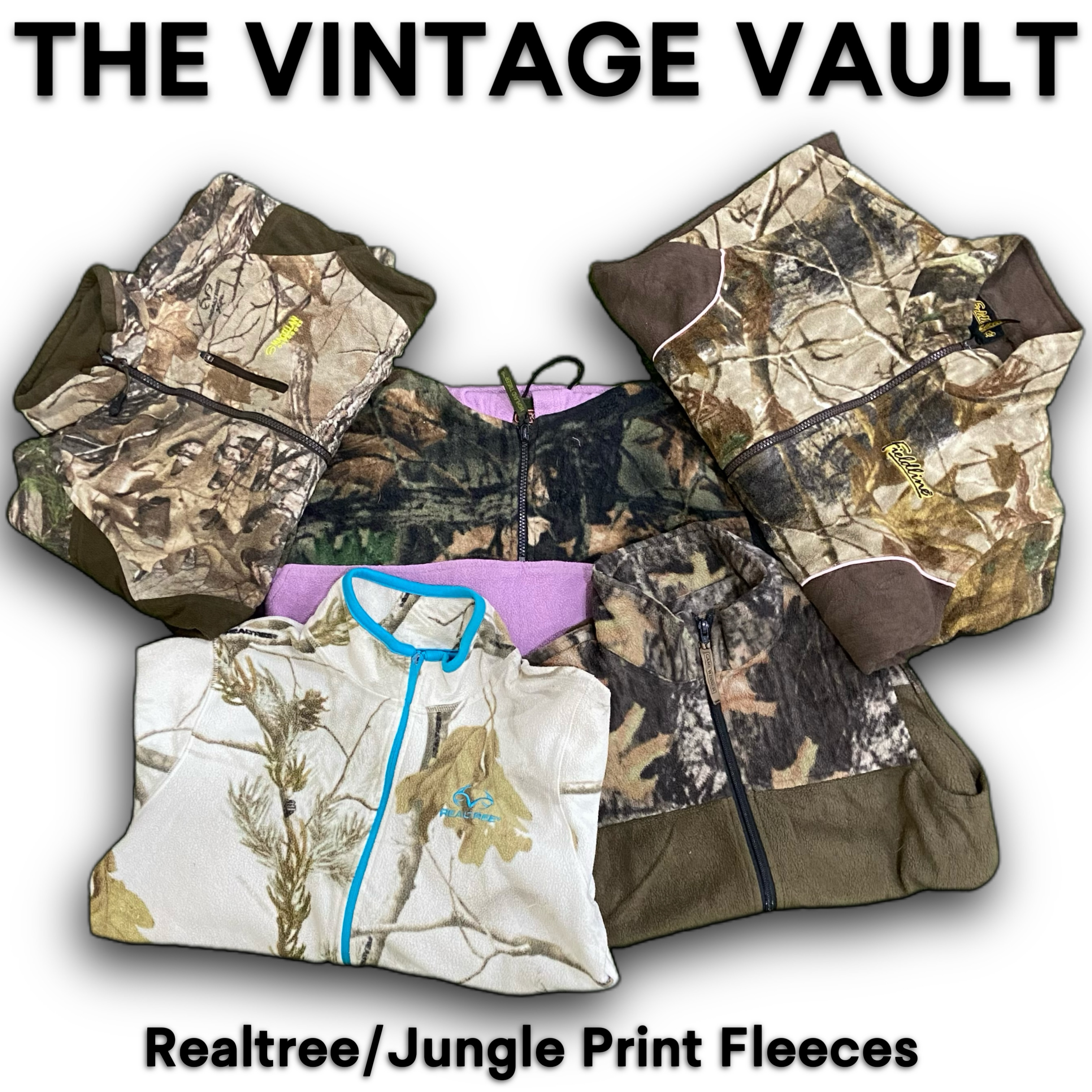 Realtree/Jungle Print Fleeces