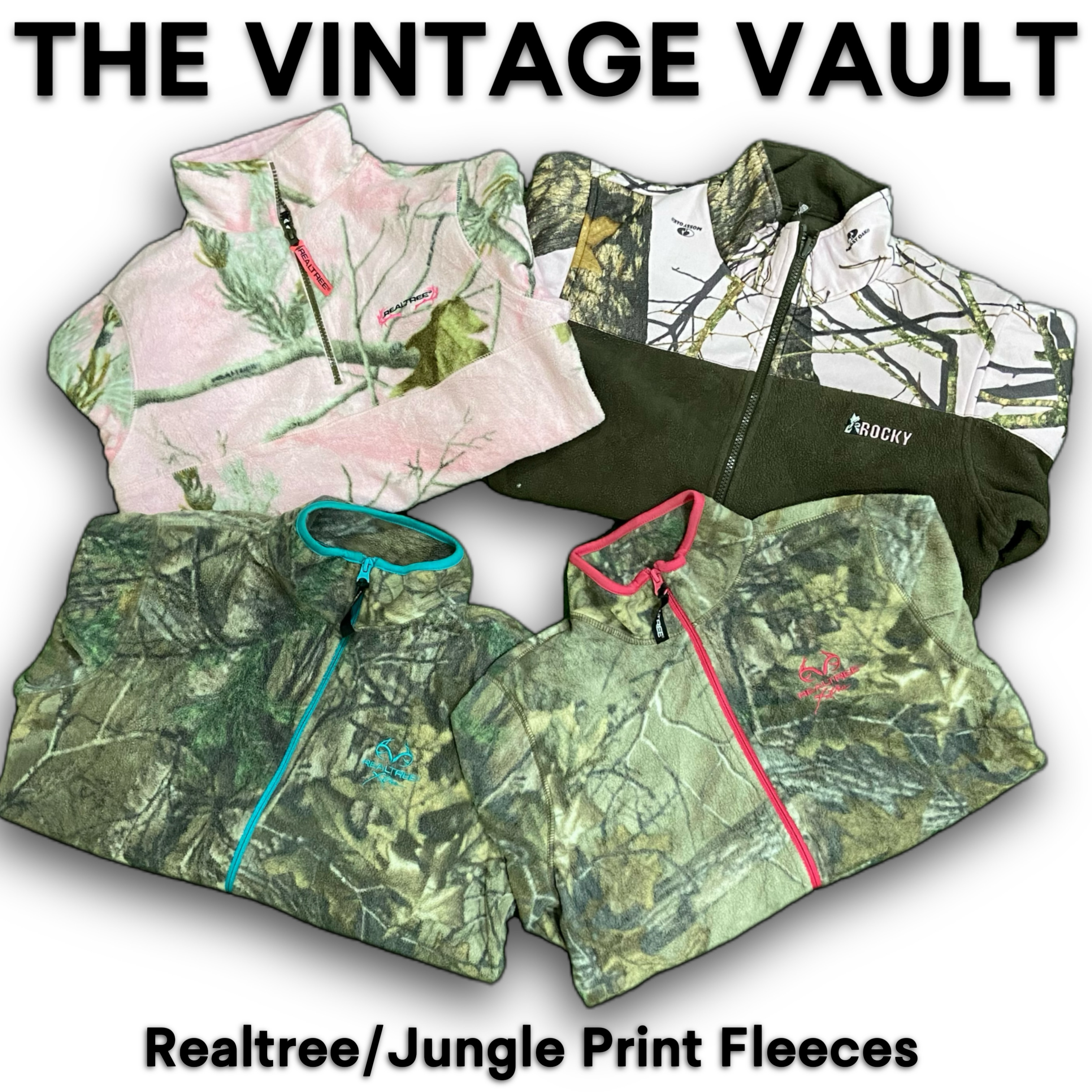 Realtree/Jungle Print Fleeces