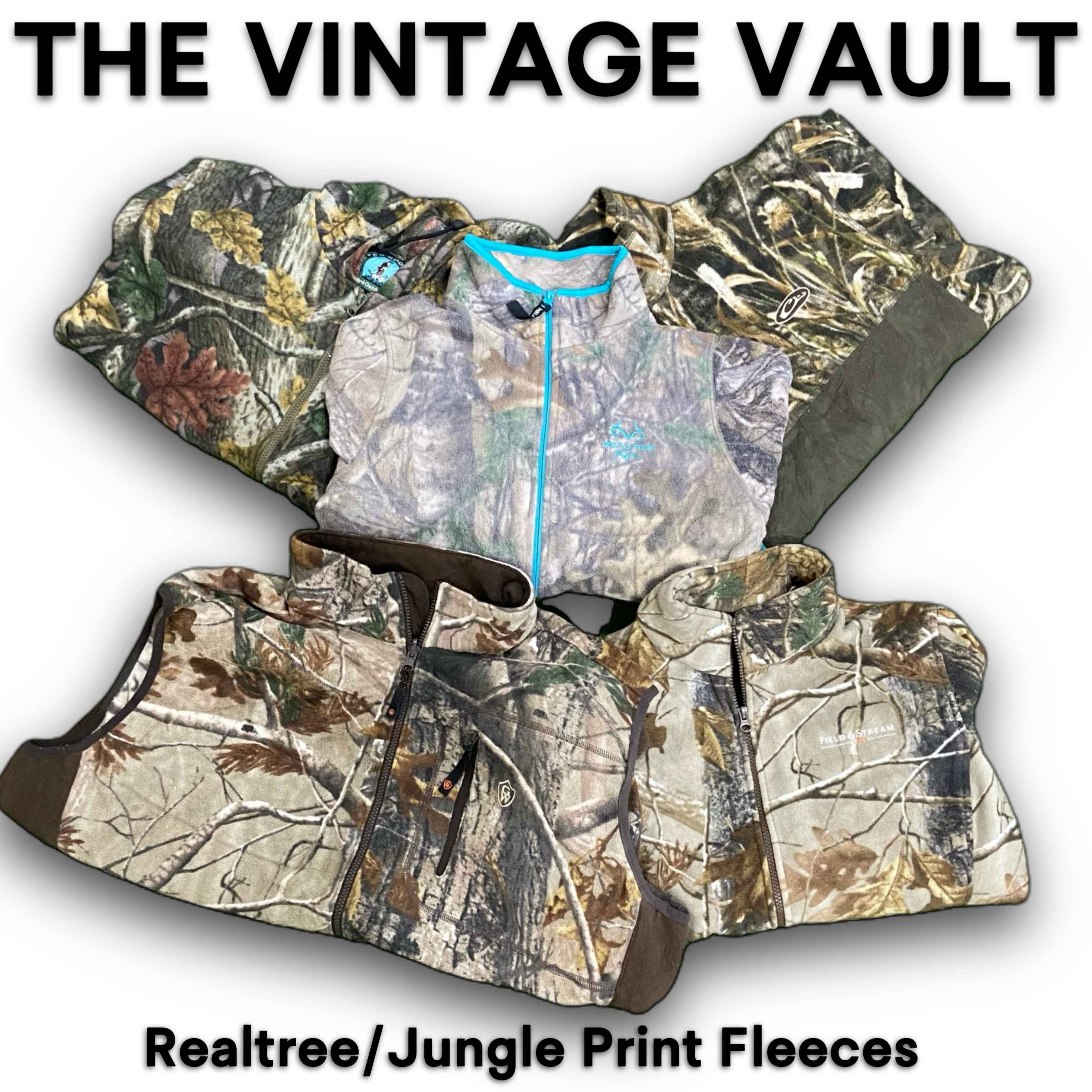 Realtree/Jungle Print Fleeces