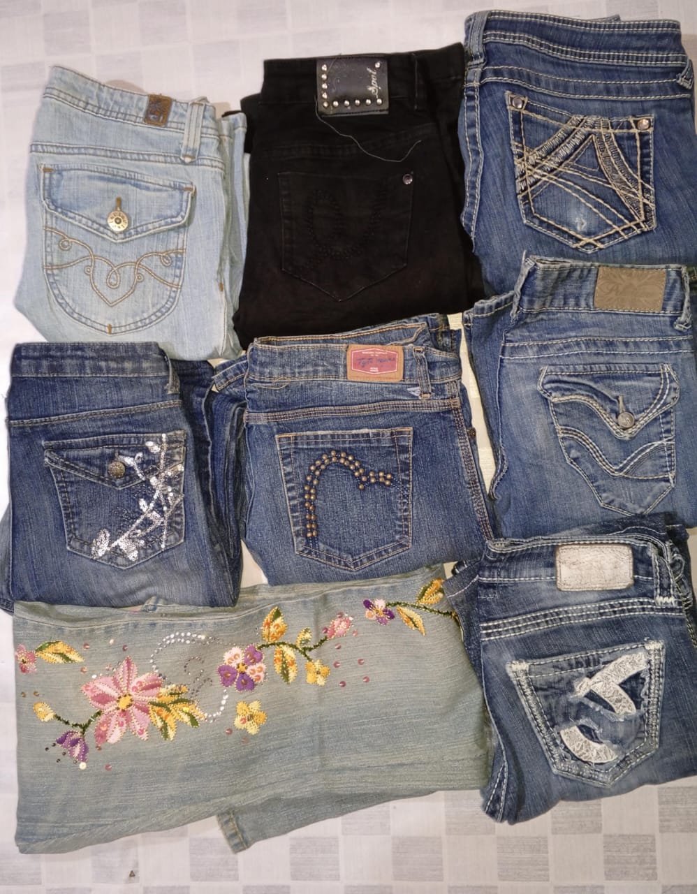 ROZ &ALI AND OTHER BRAND JEANS (MR864)