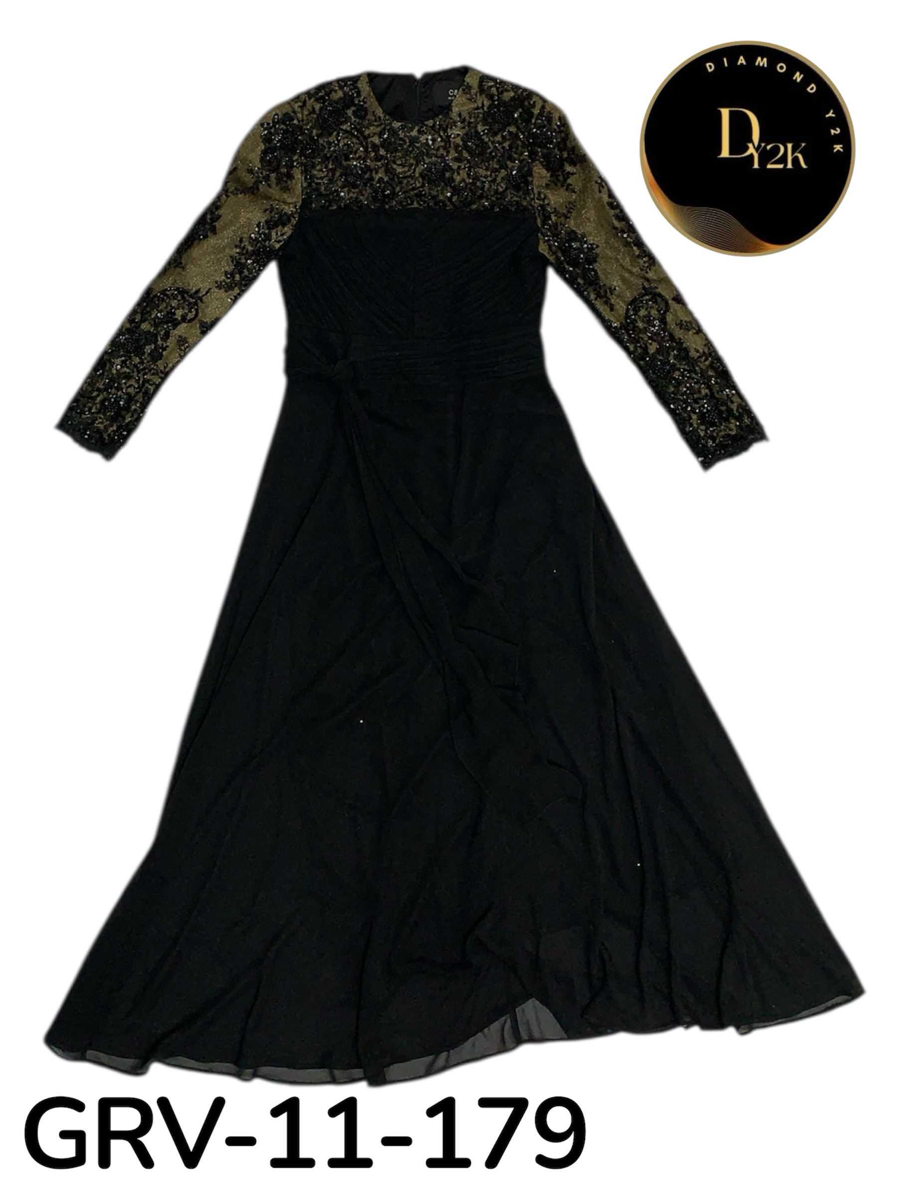 Robe à Perles Glam – Détails Premium pour Événements (GRV-11-179)