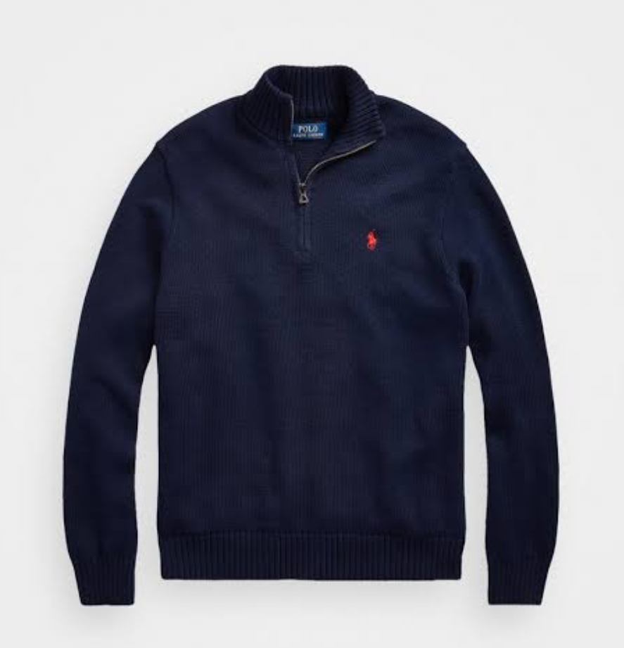 POLO RALPH LAUREN SWEATER À MI-ZIP