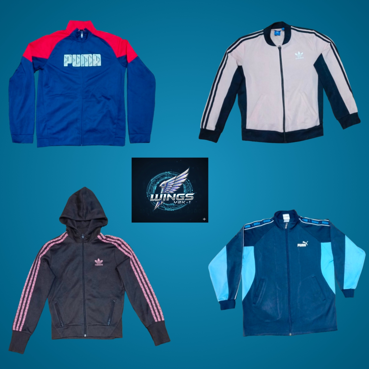 Branded track Jacket