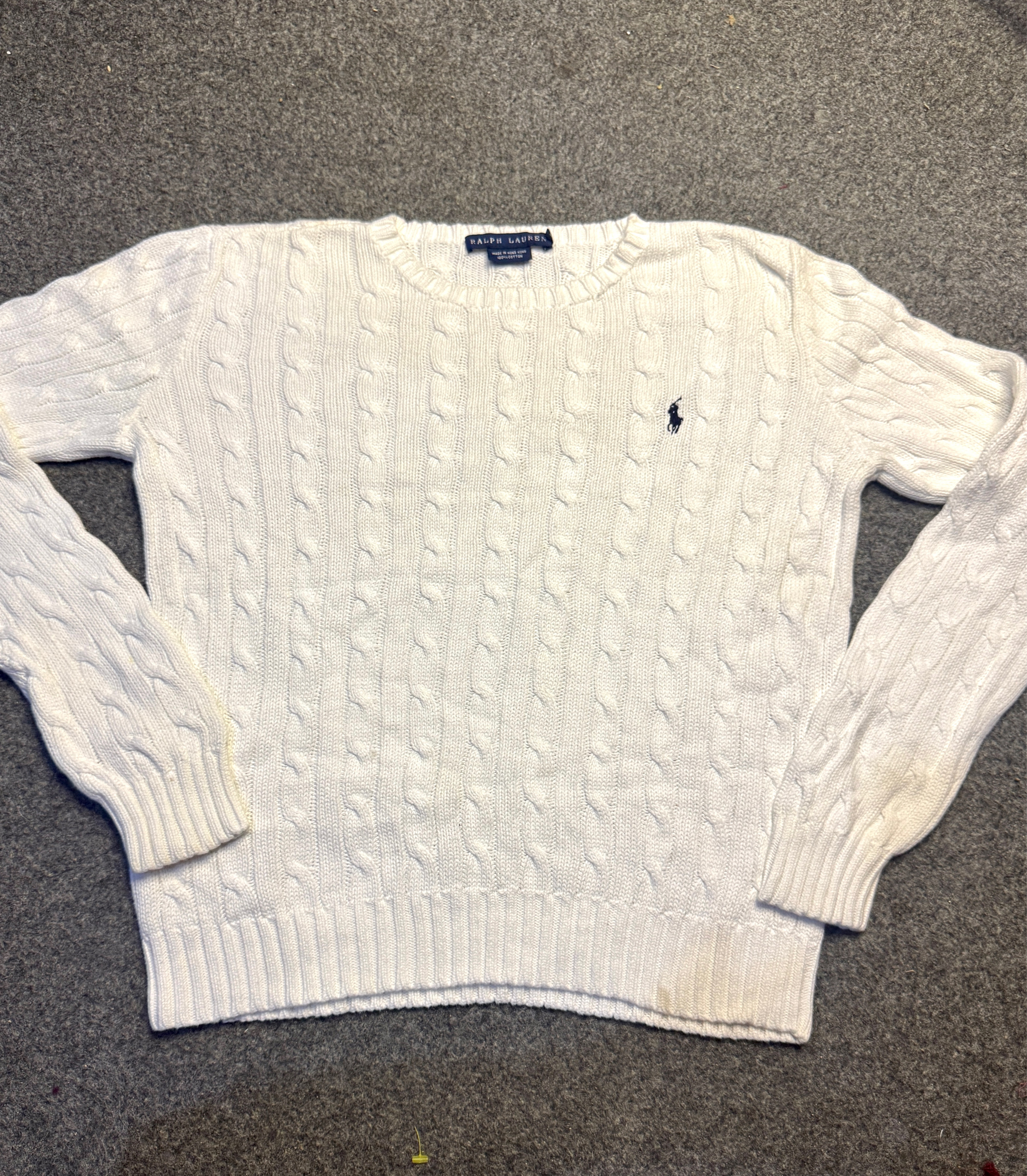 Pulls en maille torsadée Ralph Lauren