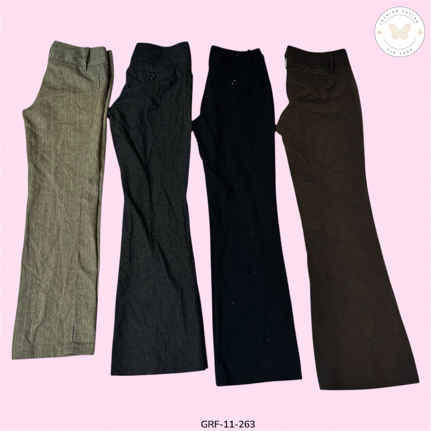 Classic Poly Dress Pants – Smooth, Comfortable Fabric (GRF-11-263)