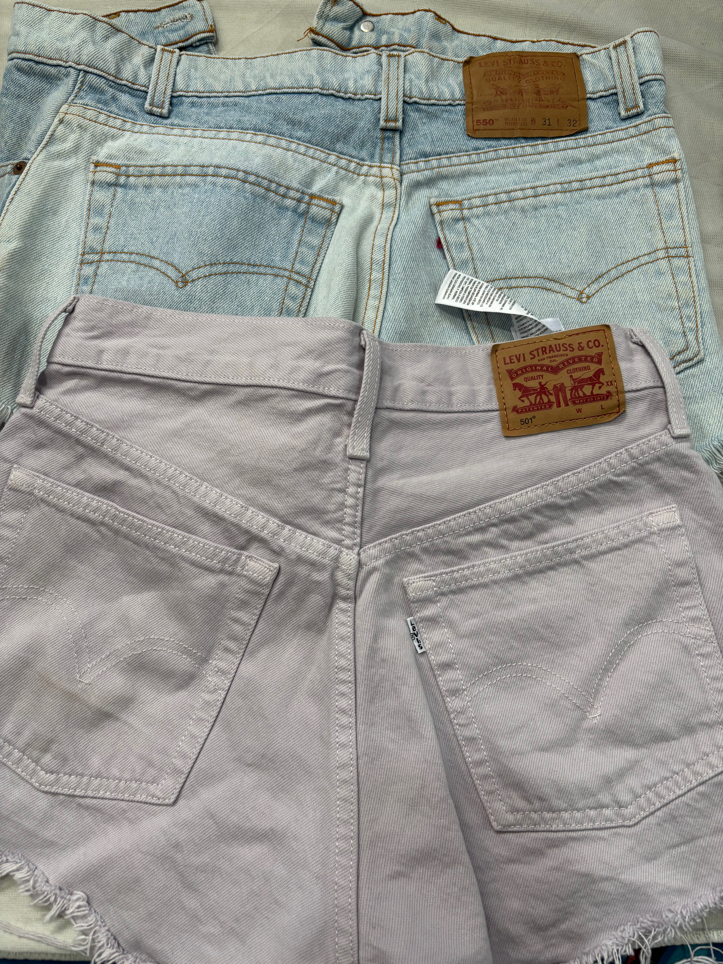 Levi’s Women’s Mini Denim Shorts