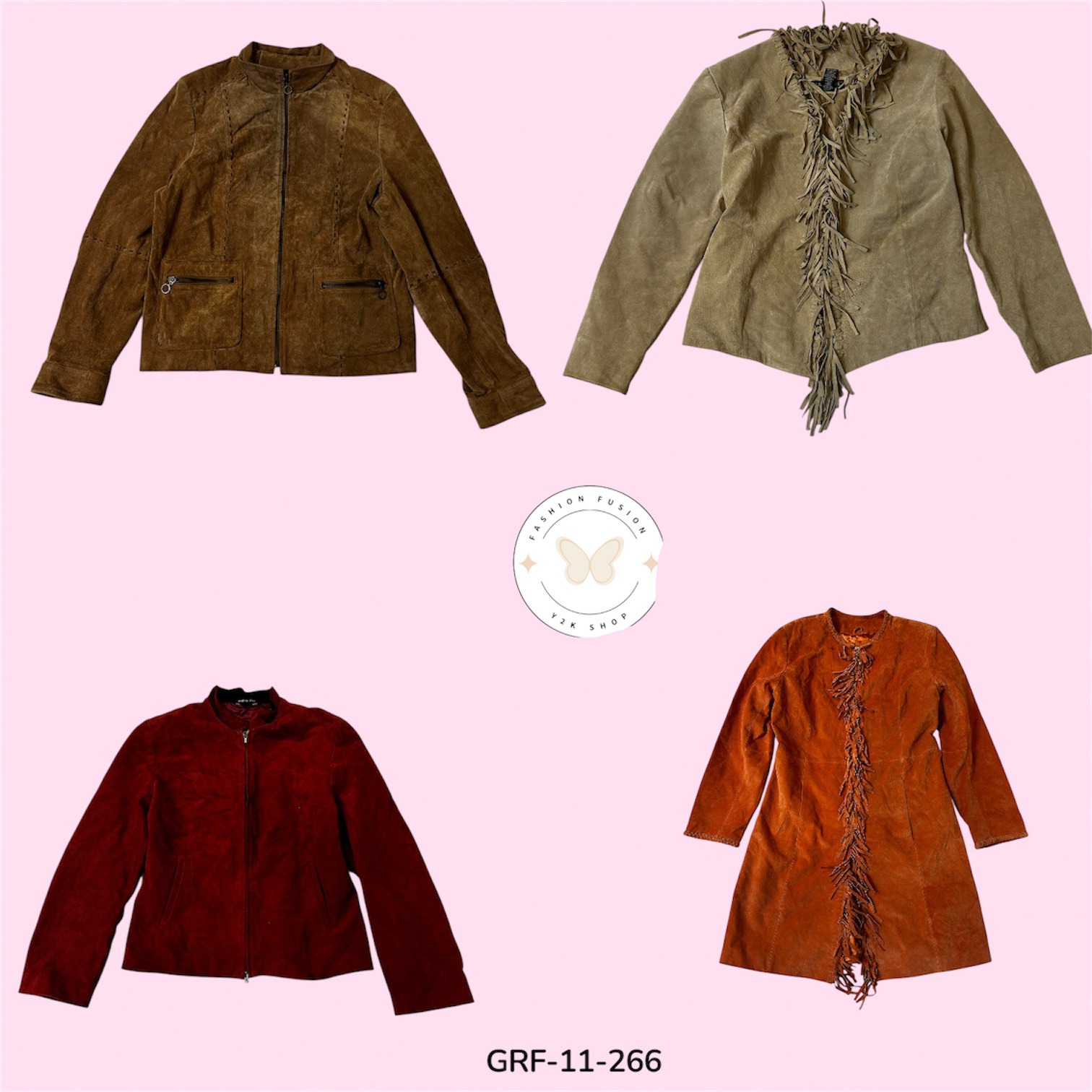 Classic Suede Jacket – Soft, Durable, Everyday Wear (GRF-11-266)