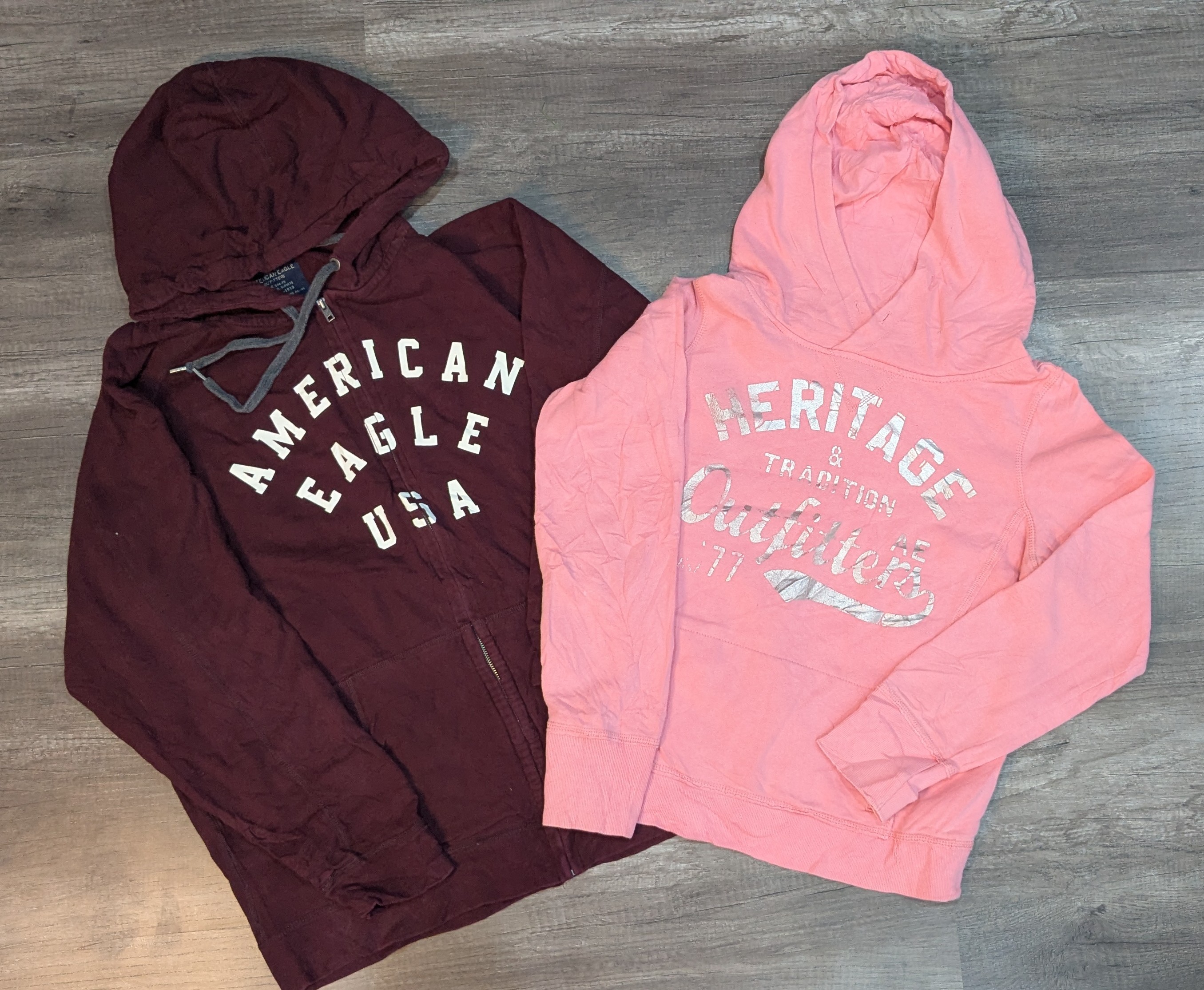 2005 - American Eagle Aeropostale, Abecrombie, Casual Hoodie & Full Zip Hoddie
