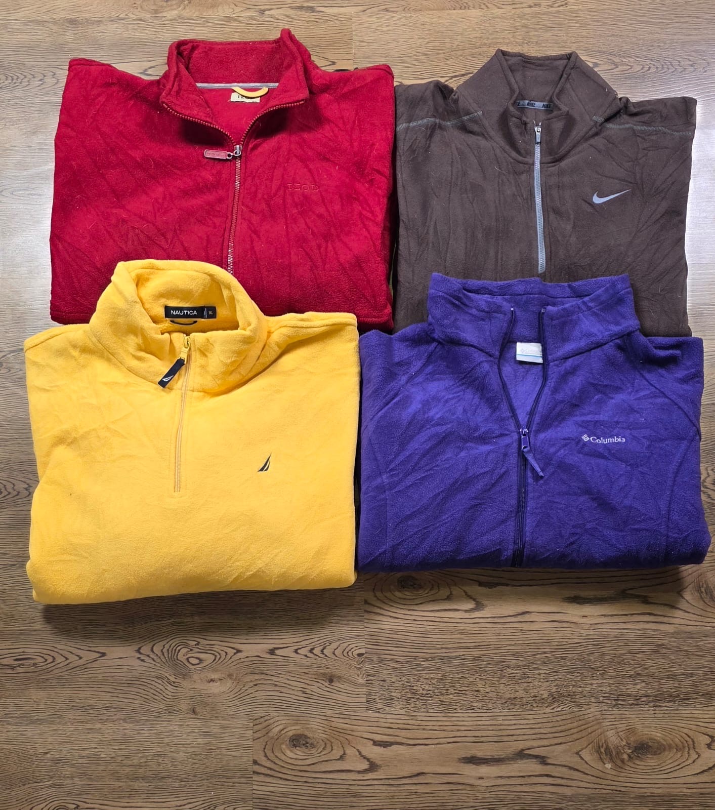 Mix branded fleece jackets