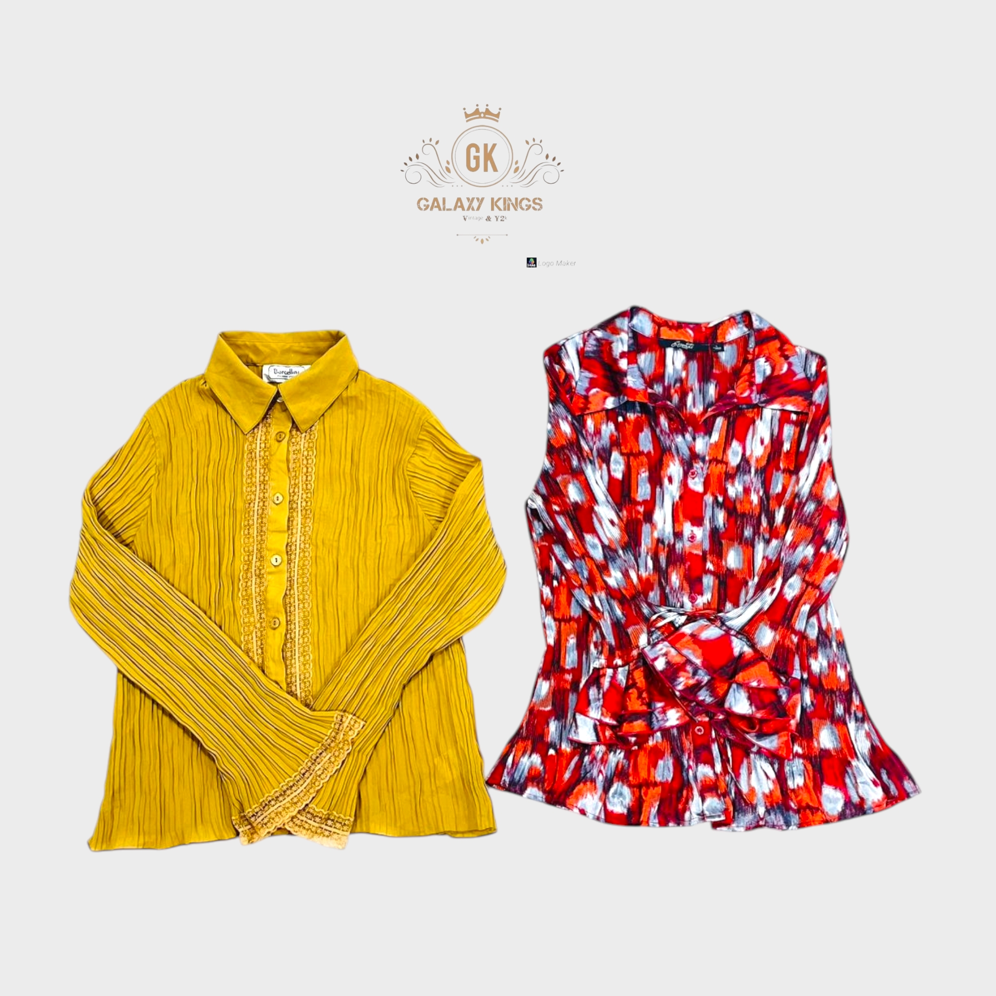 Bluse a manica lunga Y2K Fashion