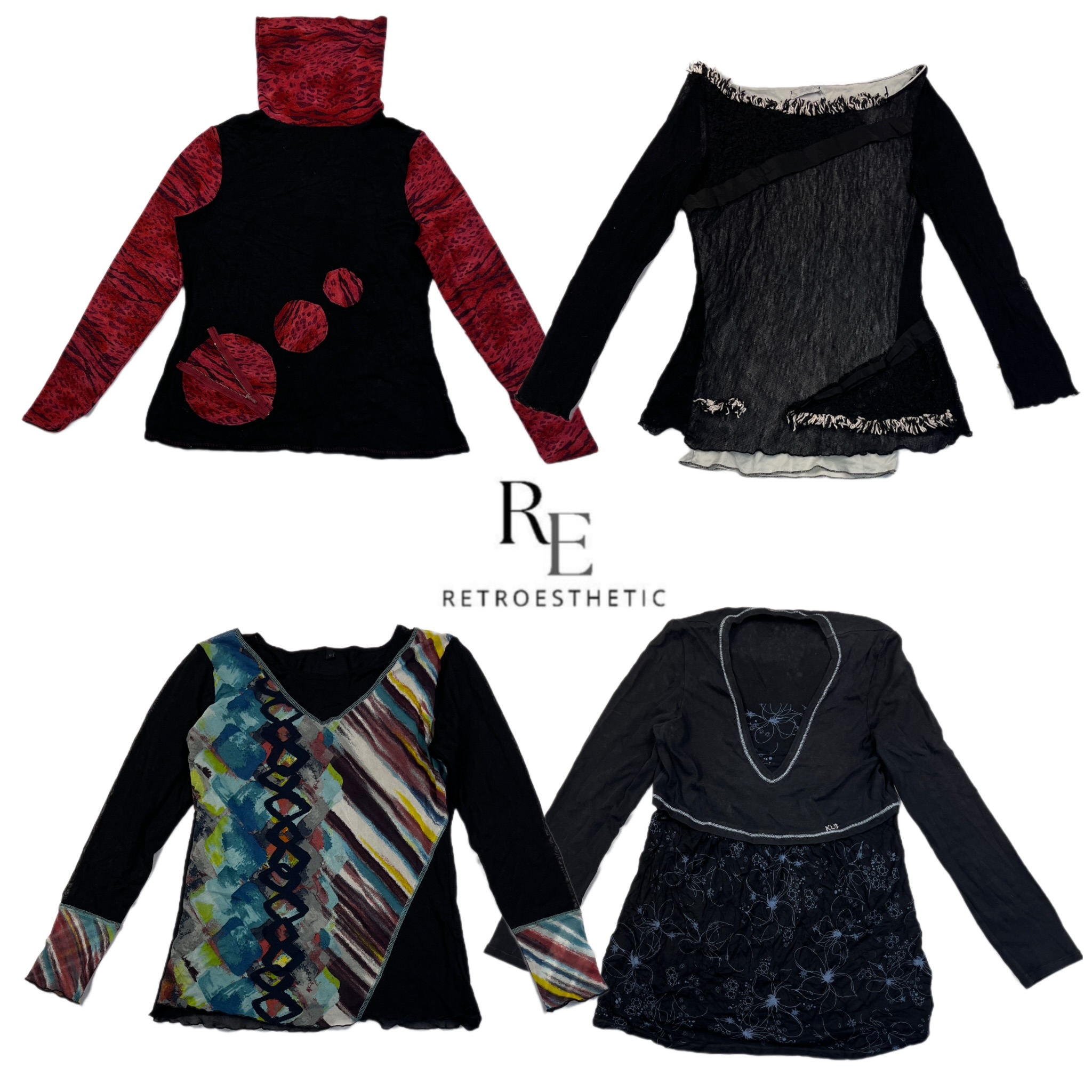 Y2K Date & Night Full Sleeves Tops RE-2519