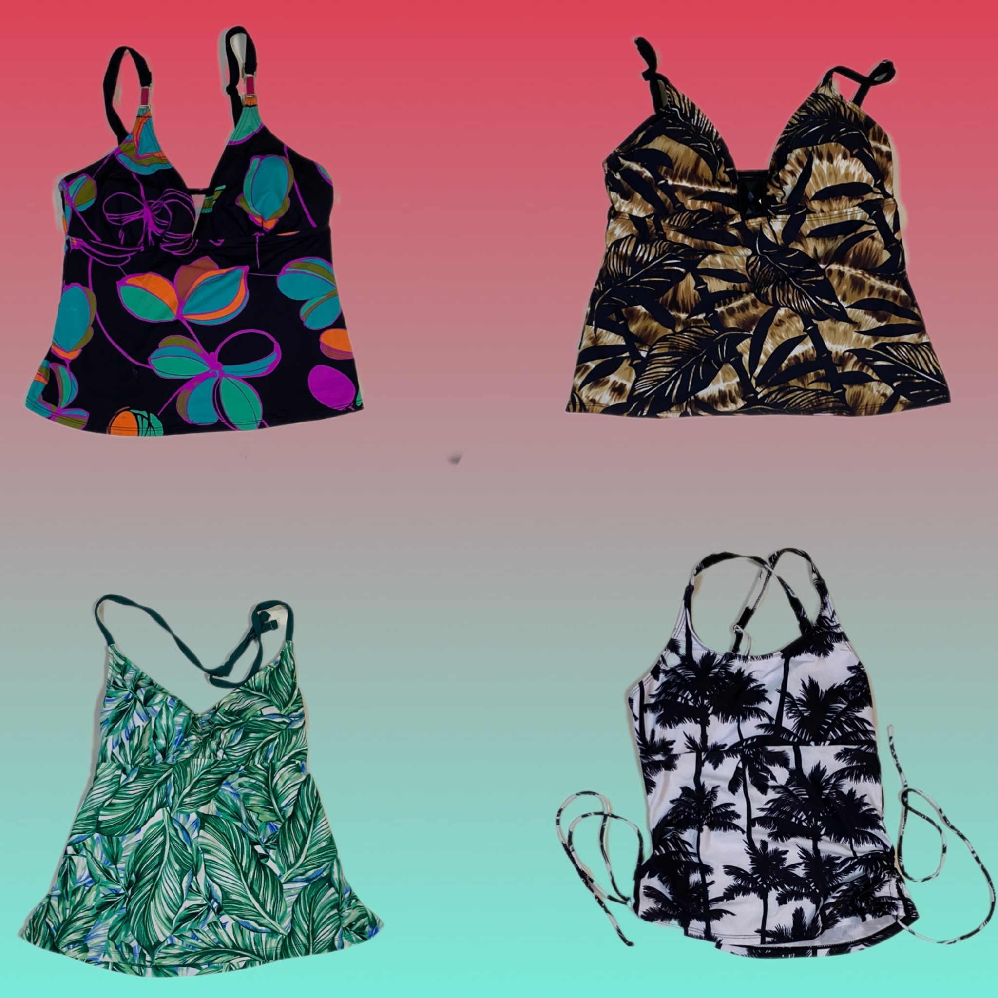 Y2K ocean cami tops (TS-1655)