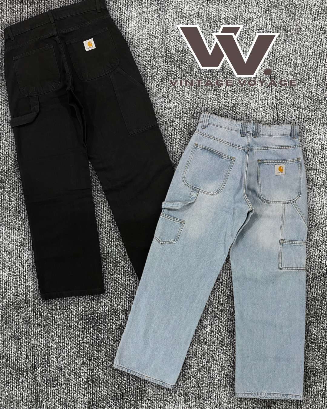 Carhartt Rework Style Mix Colors Pants - #011225