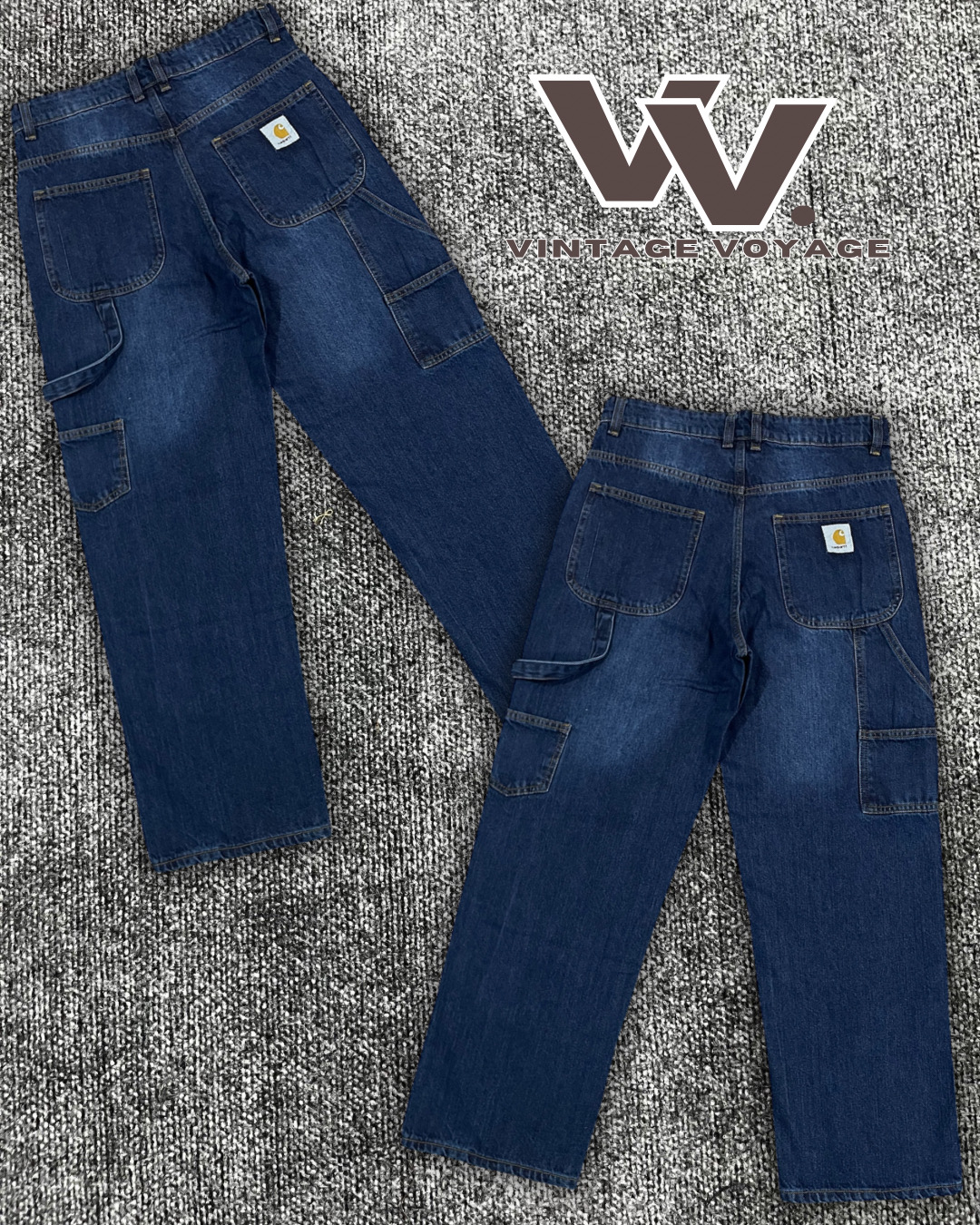 Carhartt Rework style denim pants - #011225