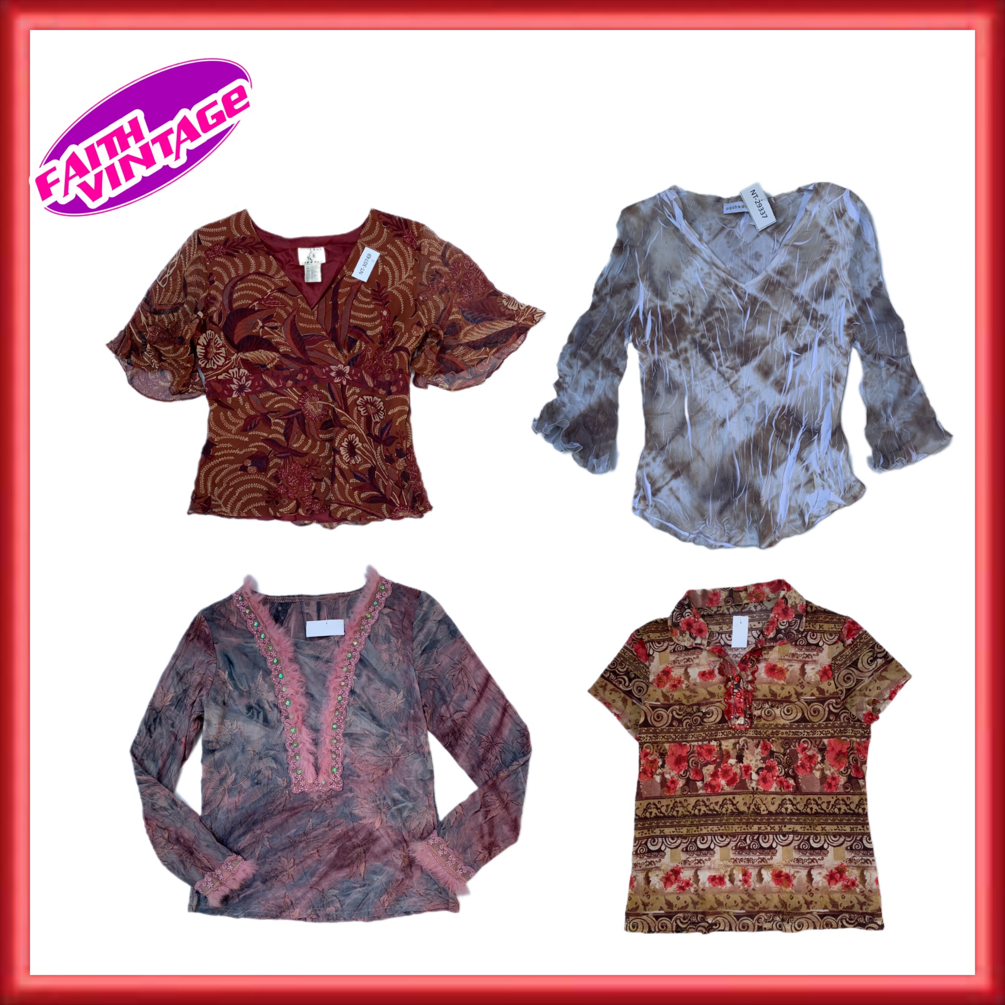 All style Chifon tops mix (FV-154)