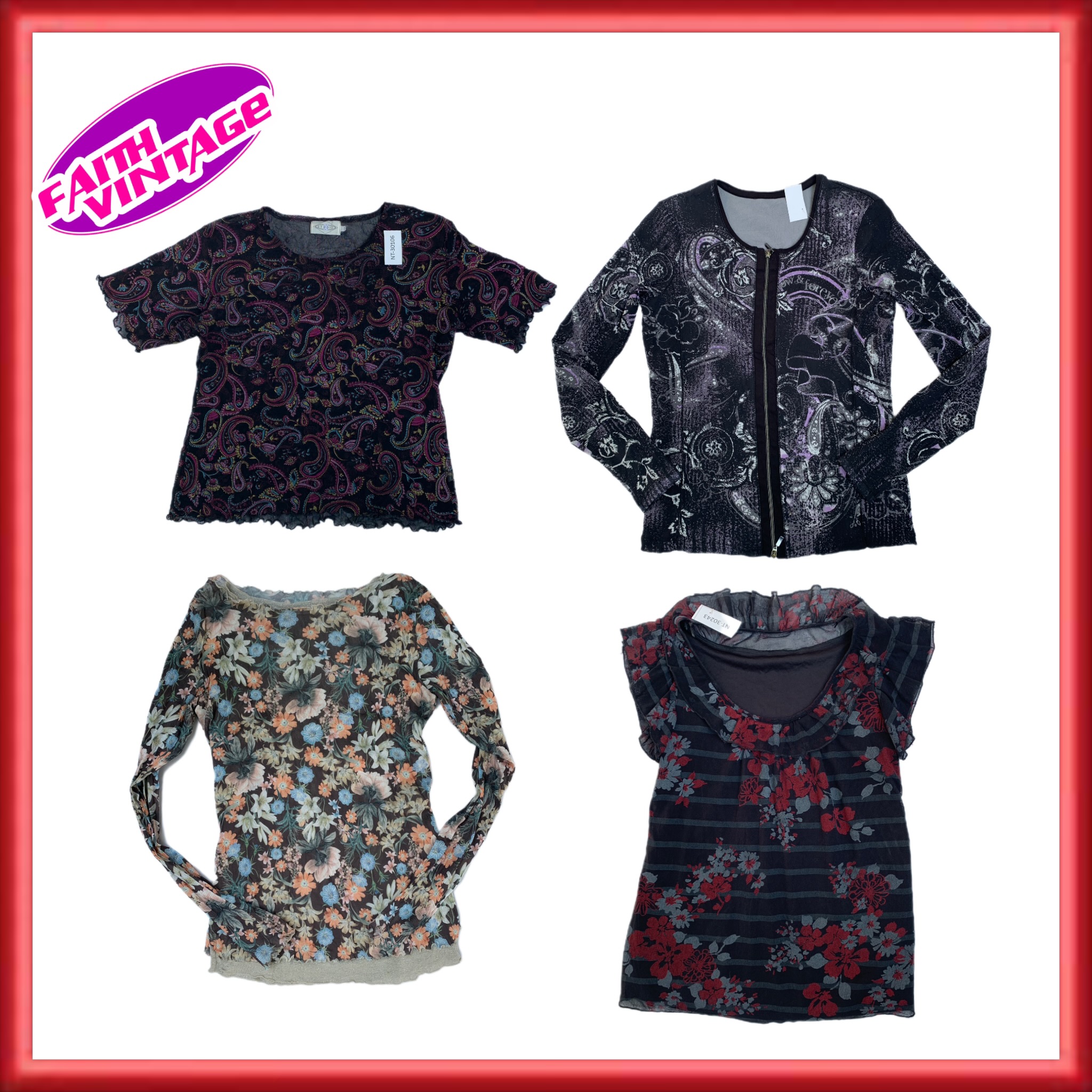 All style mesh tops mix (FV-157)