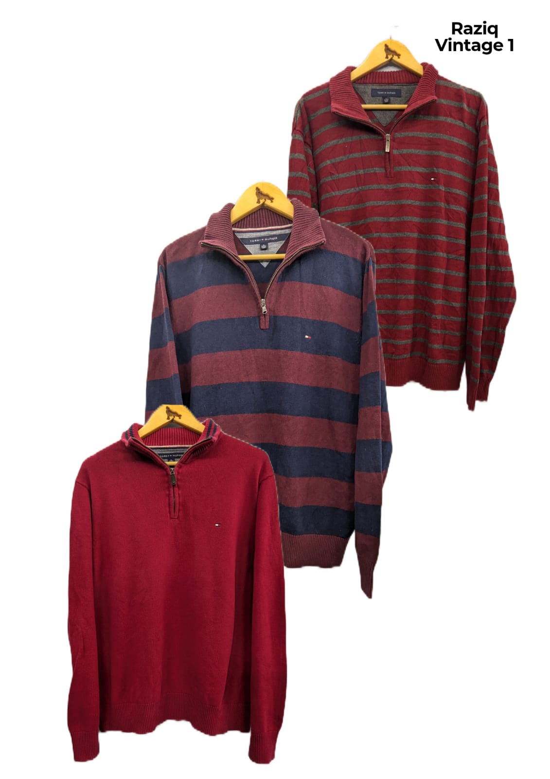 💥 Tommy Hilfiger 1/4 Zip knitwear