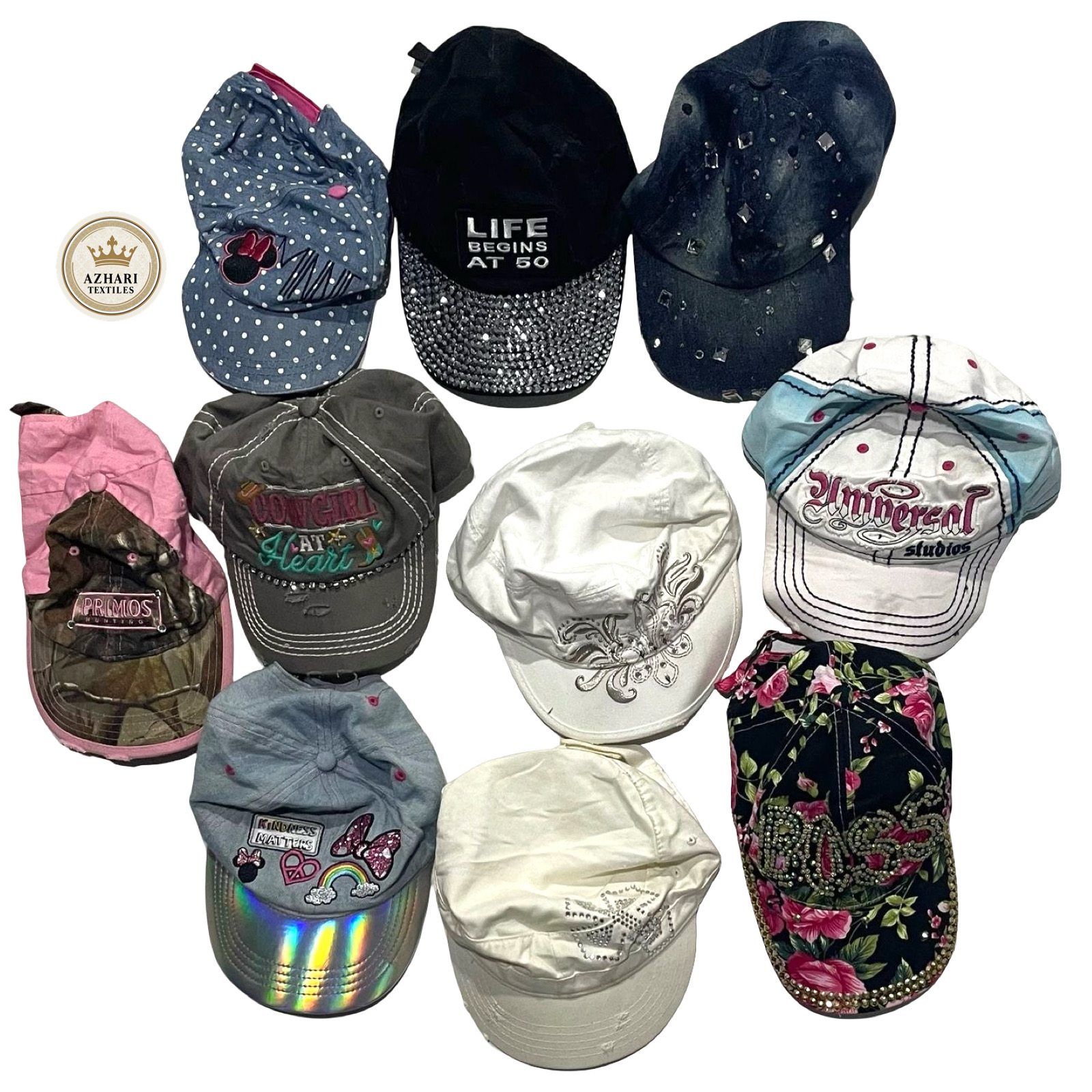 Y2K Retro Futuristic Hats AT