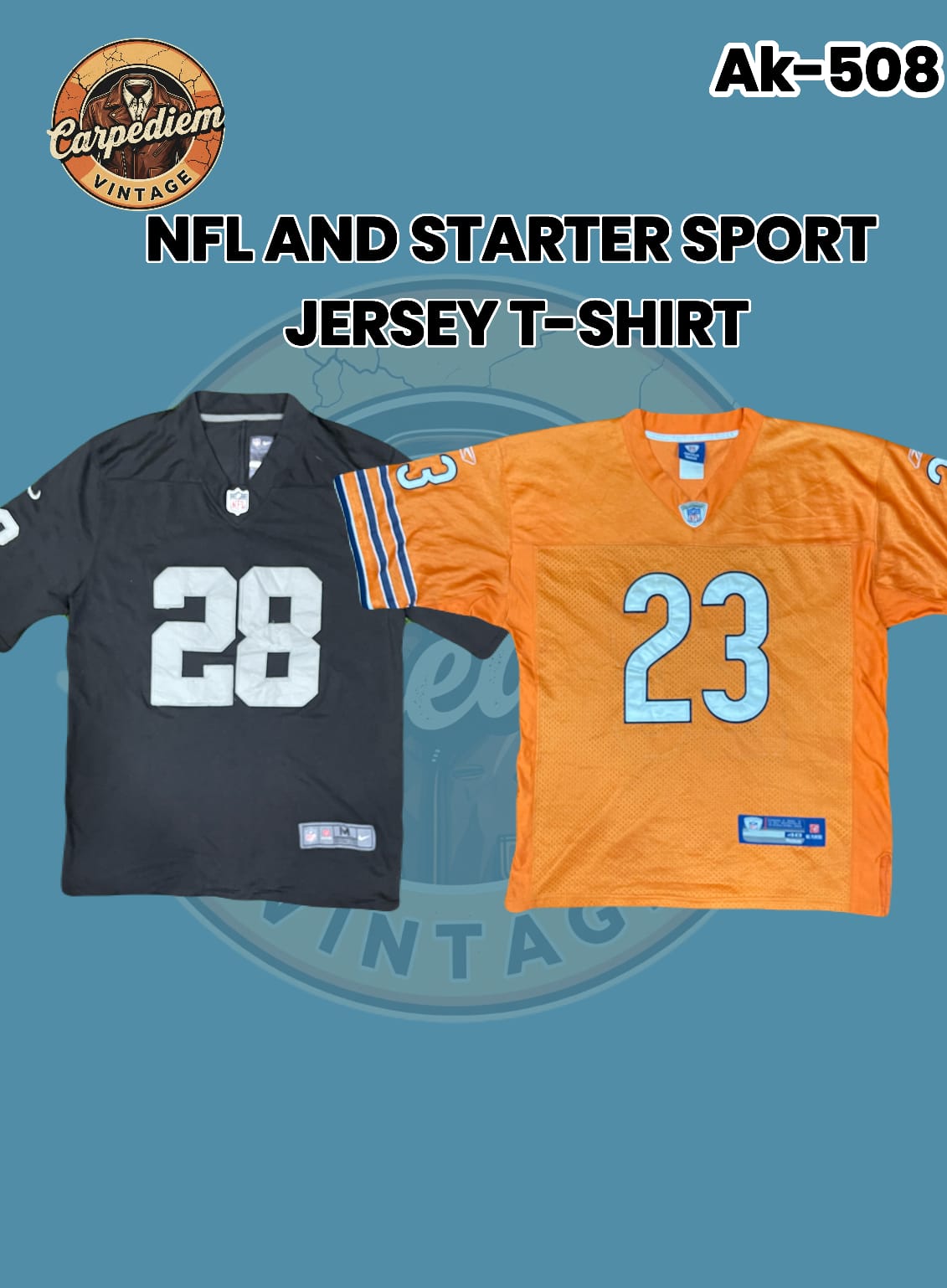 NFl And Starter Sport Jersey T-shirt Ak-508