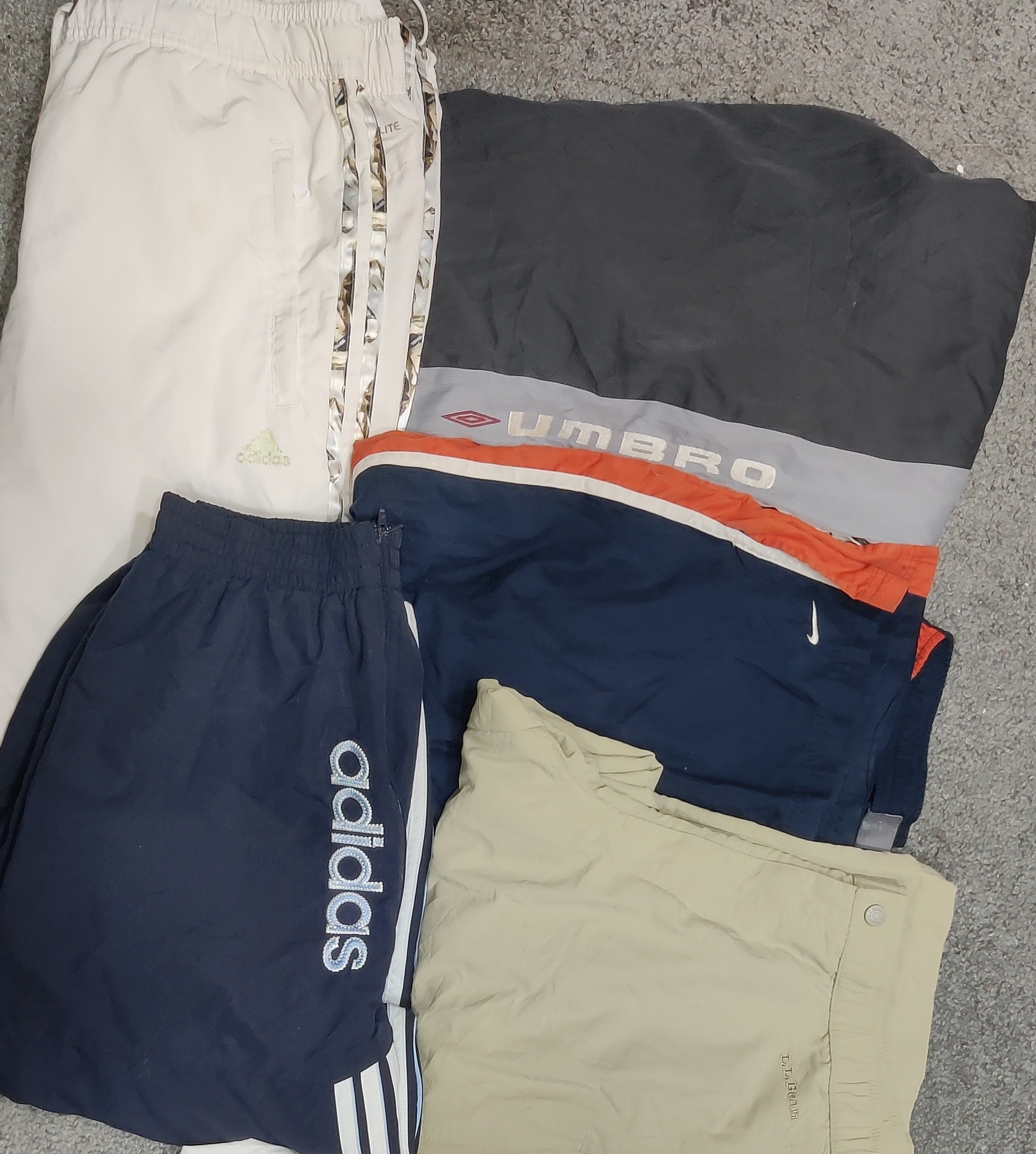 トラックパンツミックスブランドヴィンテージとモダン