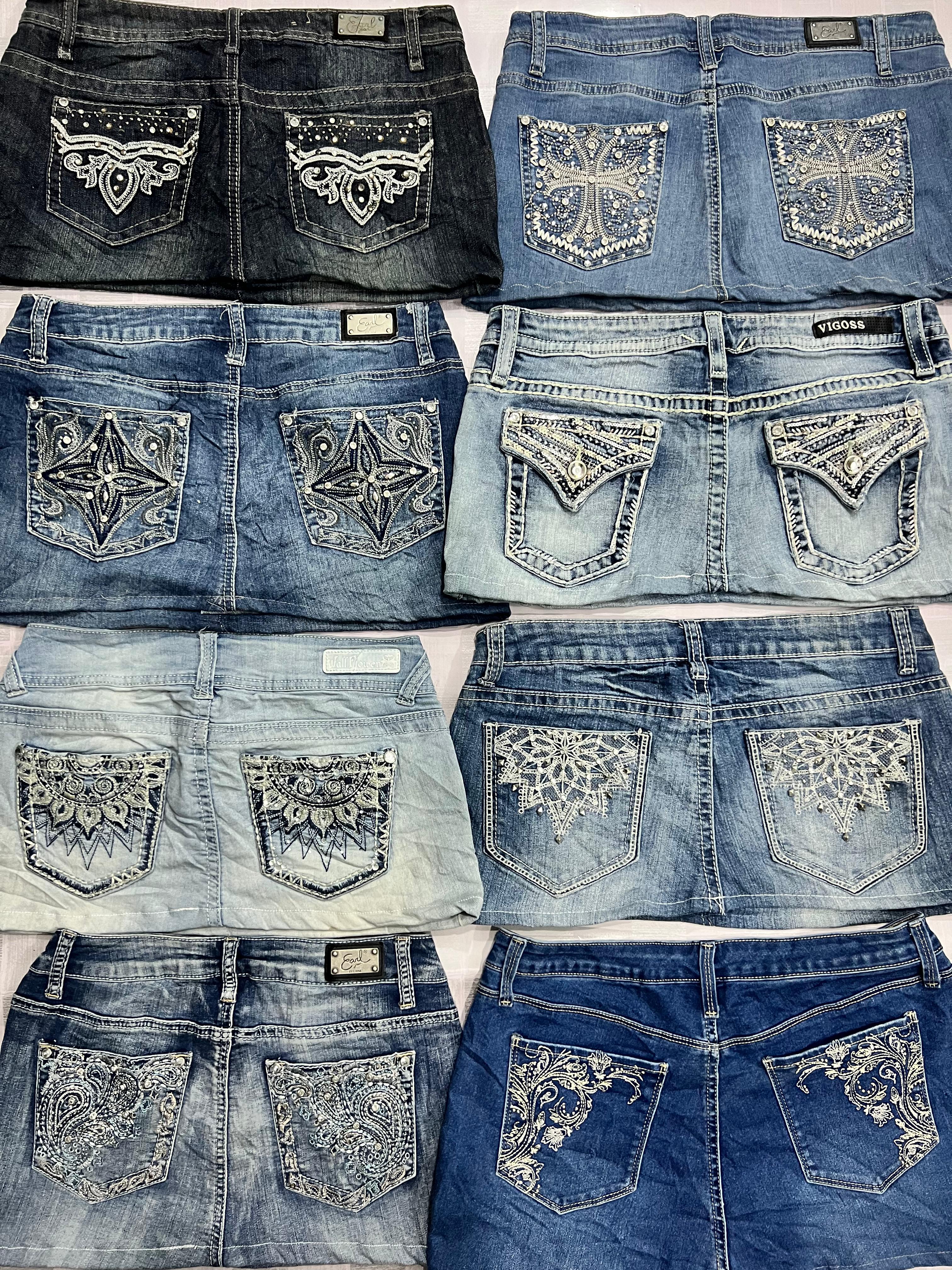 R199 Ladies Embellished Y2k Mini skirt