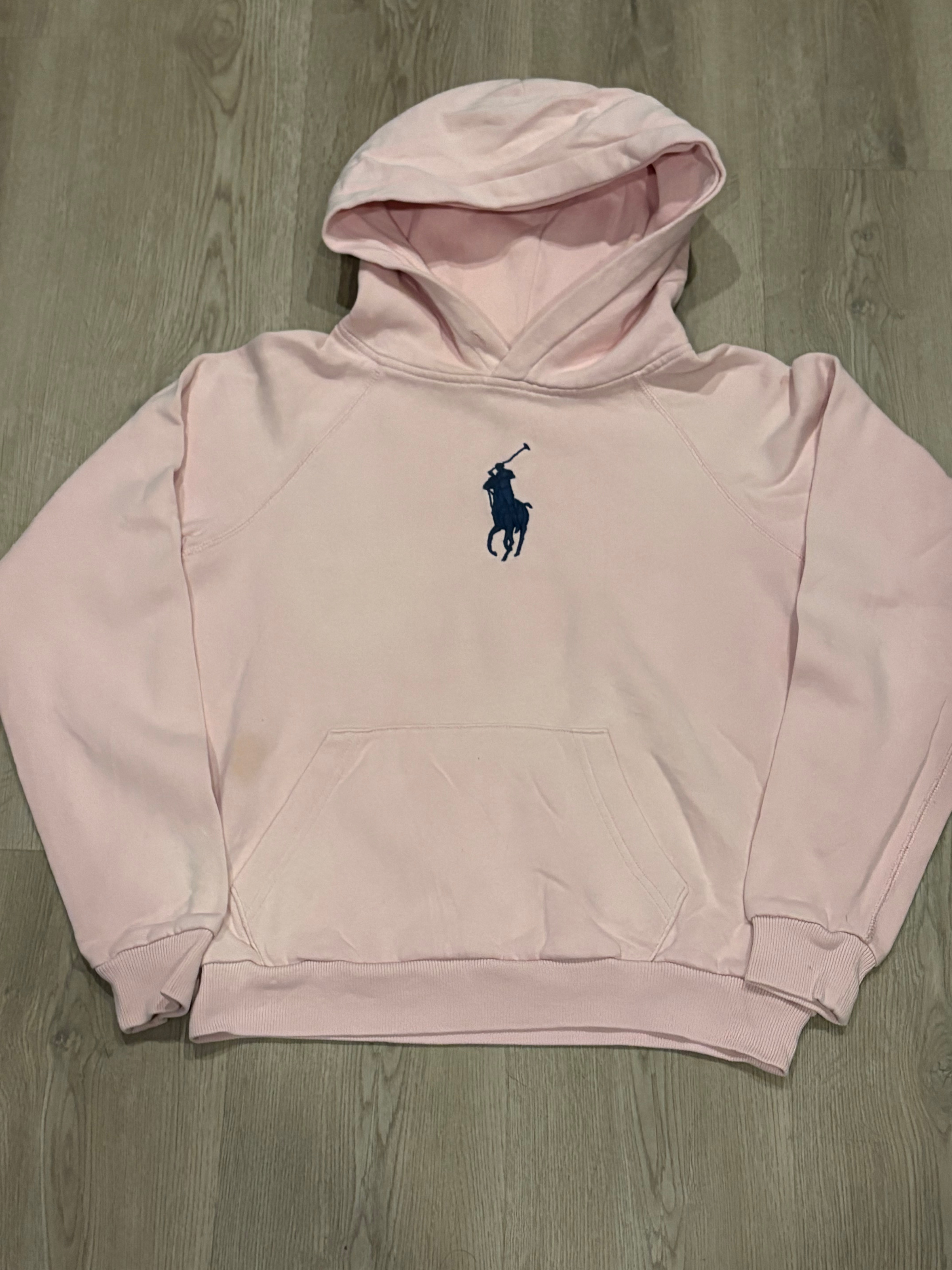 Ralph Lauren big pony and big print hoodies