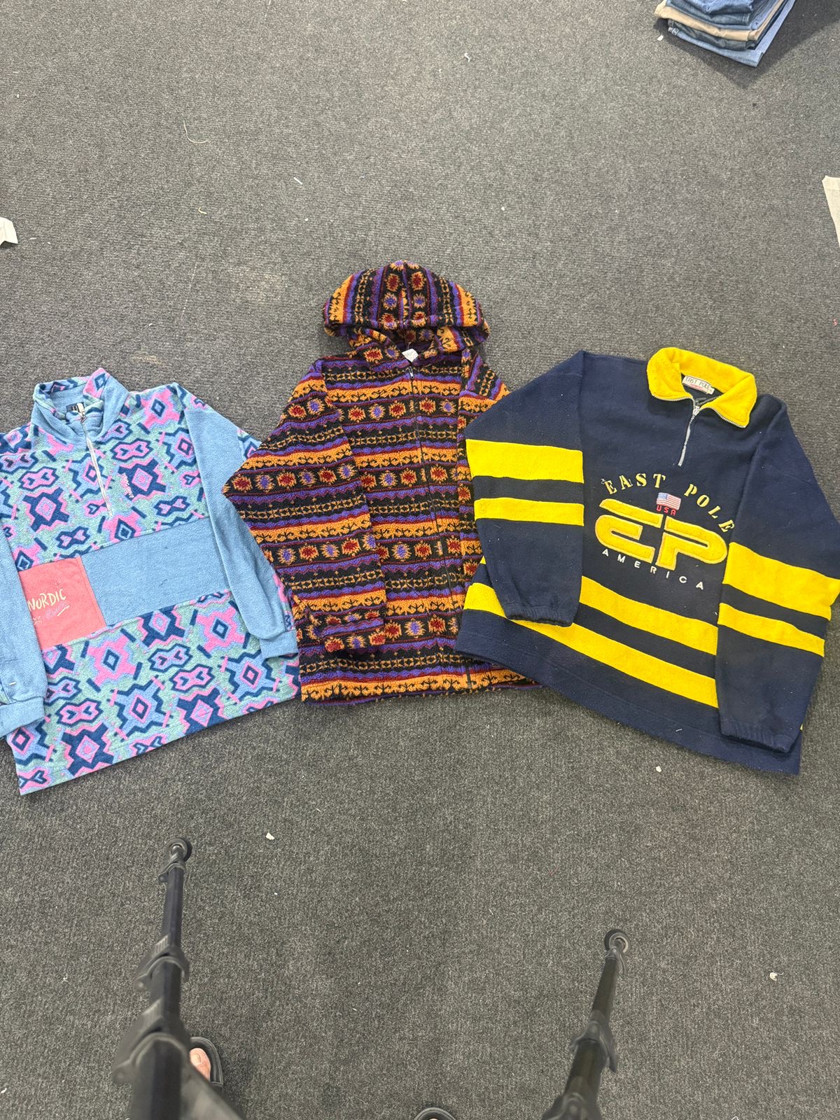 Vestes en polaire Crazy