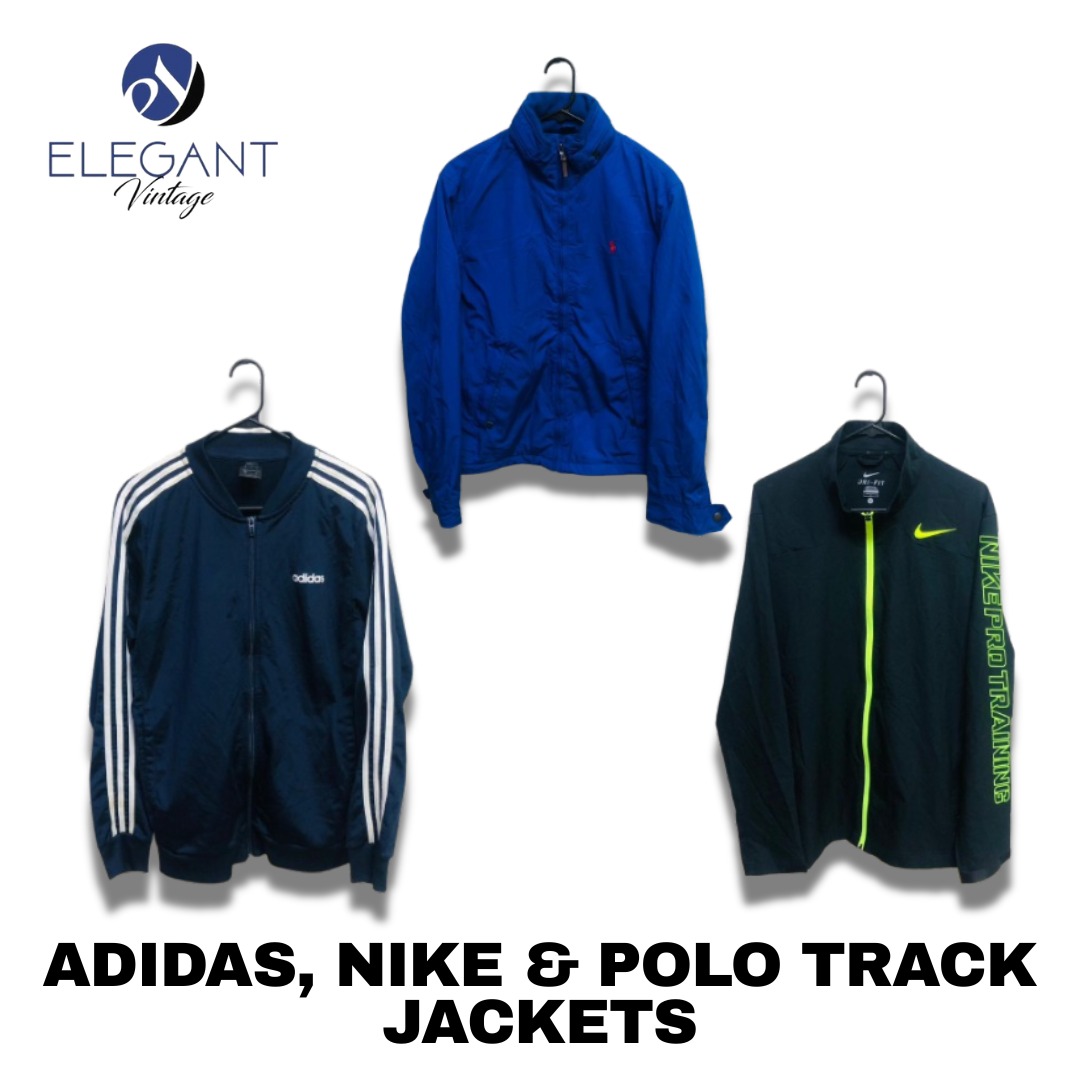 Adidas , Nike & Polo Track Jackets - EVM0367