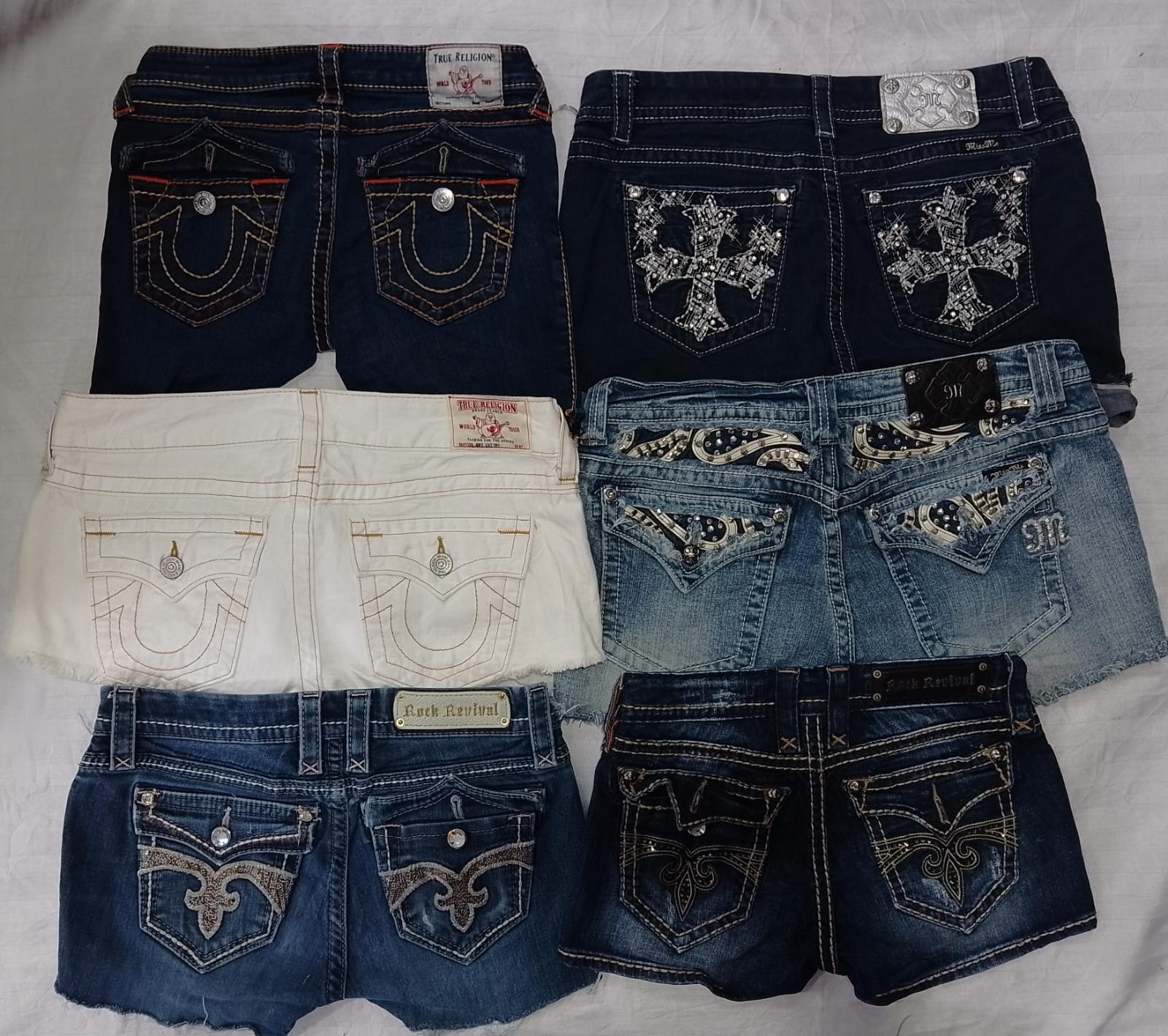 CR5590 Upcycled Mix Brand Shorts