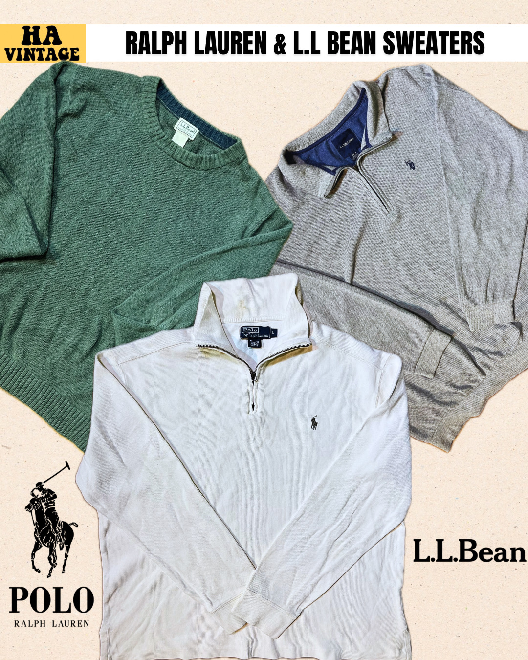 Ralph Lauren Branded Sweaters