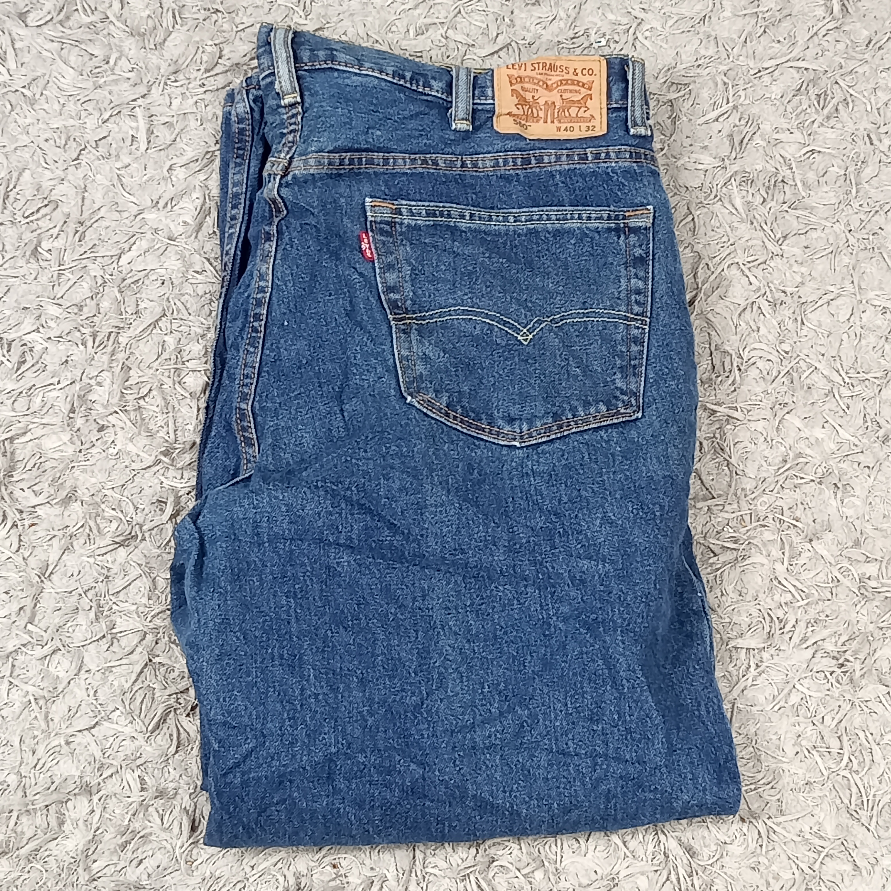 JEANS EN DENIM CODE MIX LEVI'S SPÉCIAL (OVERSIZE)