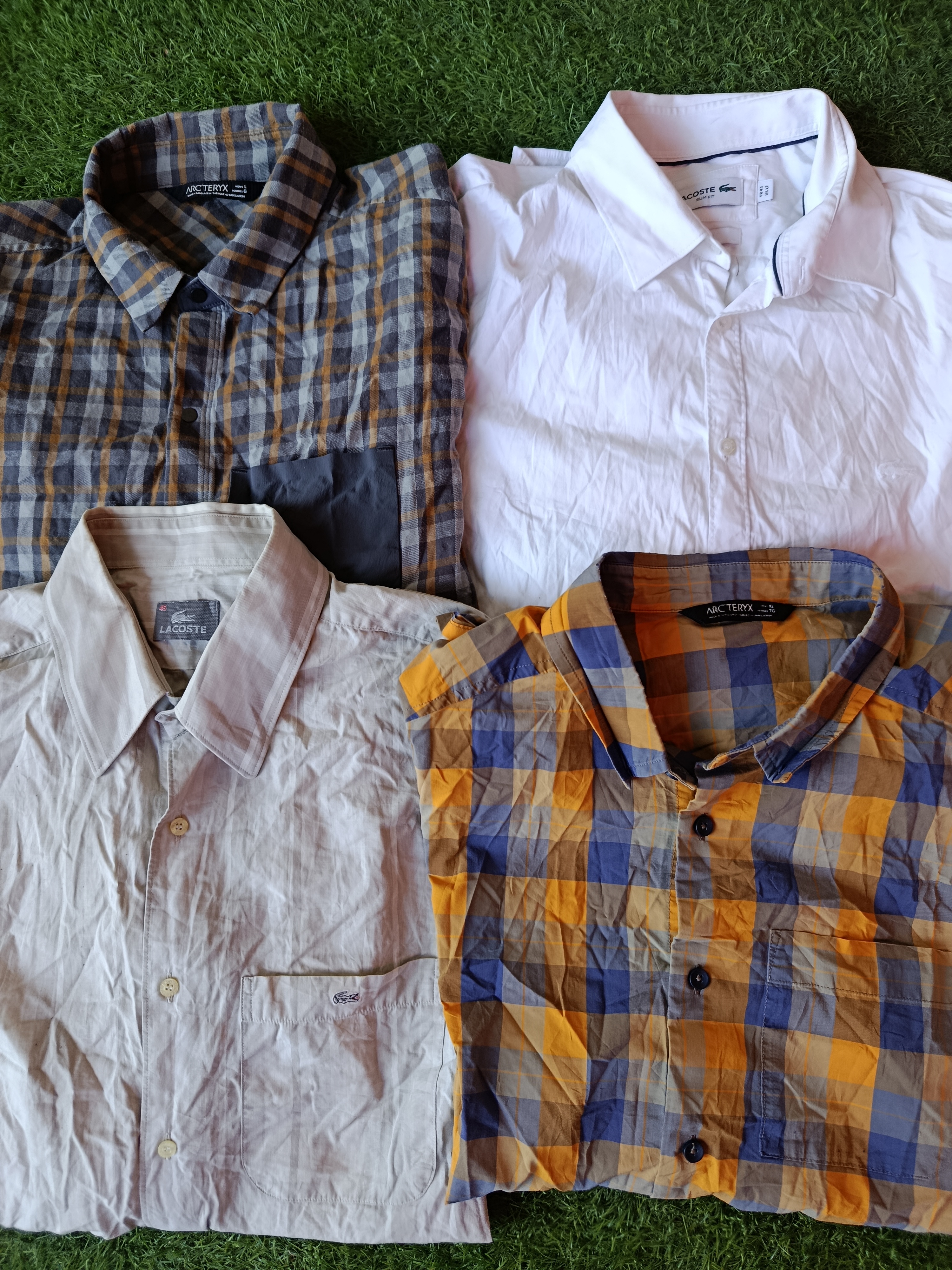 Arc'Teryx/Lacoste shirt 9Pcs (3427)