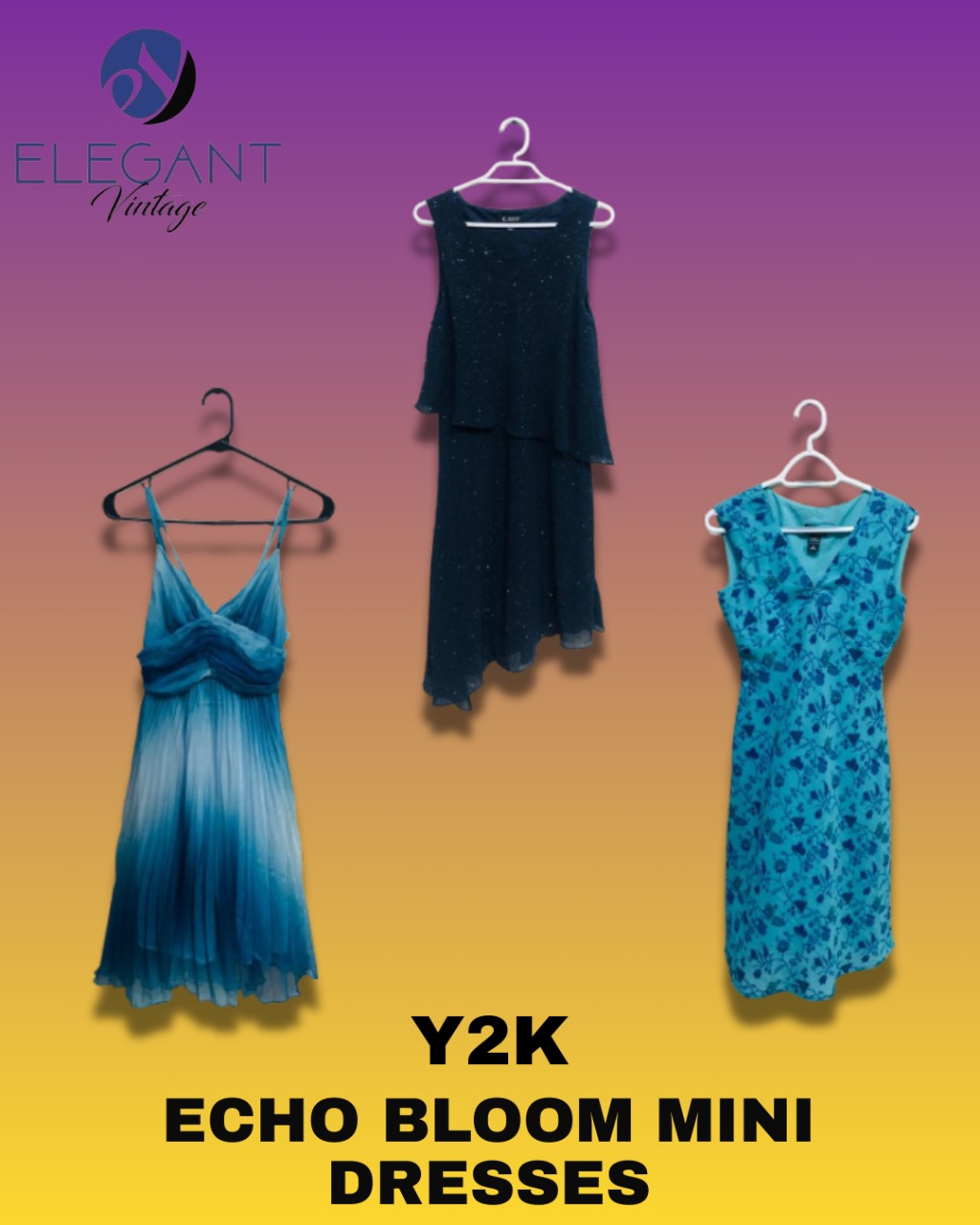 Echo Bloom Mini Dresses - EV1259