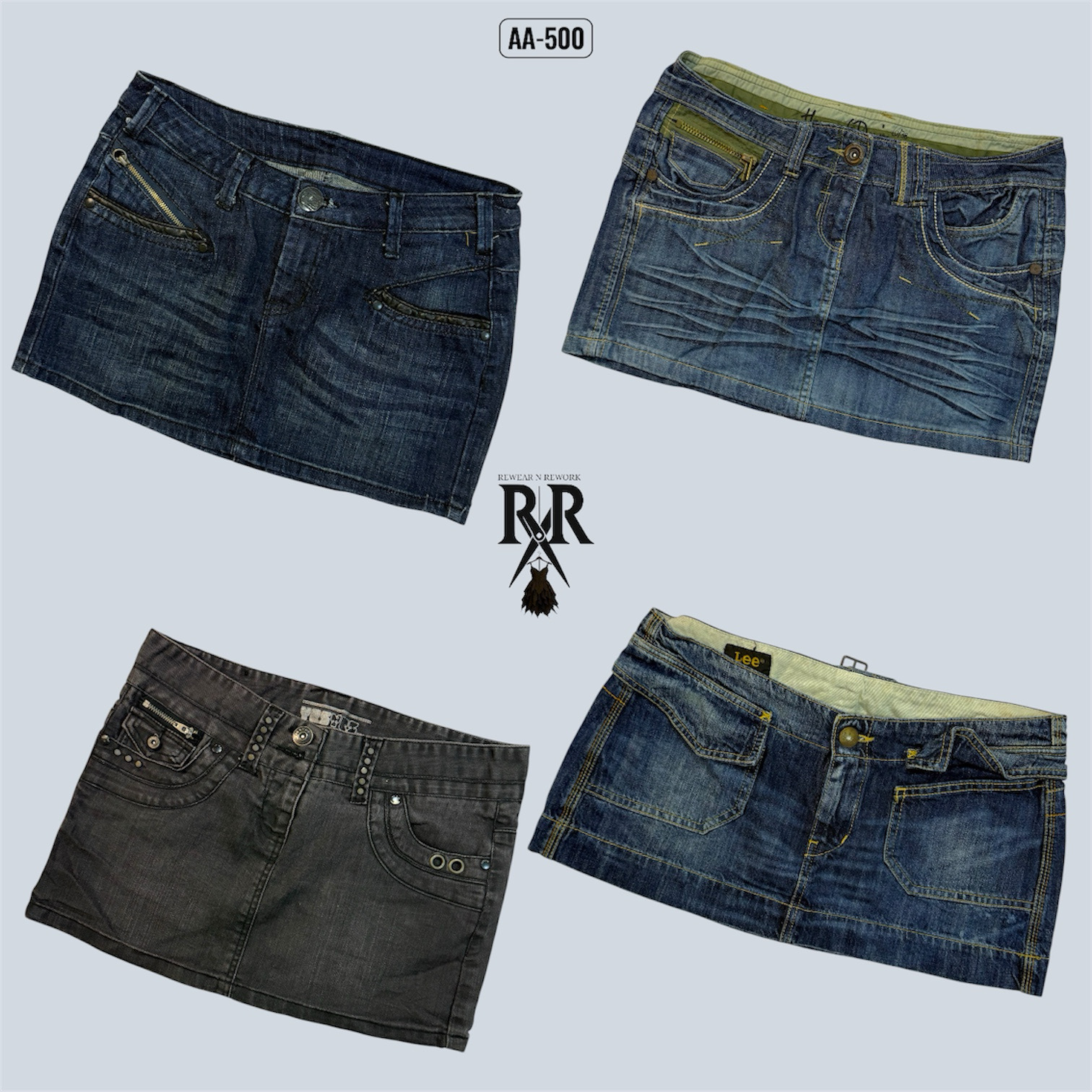 Jupes micro mini Y2K IT Girl (AA-500)